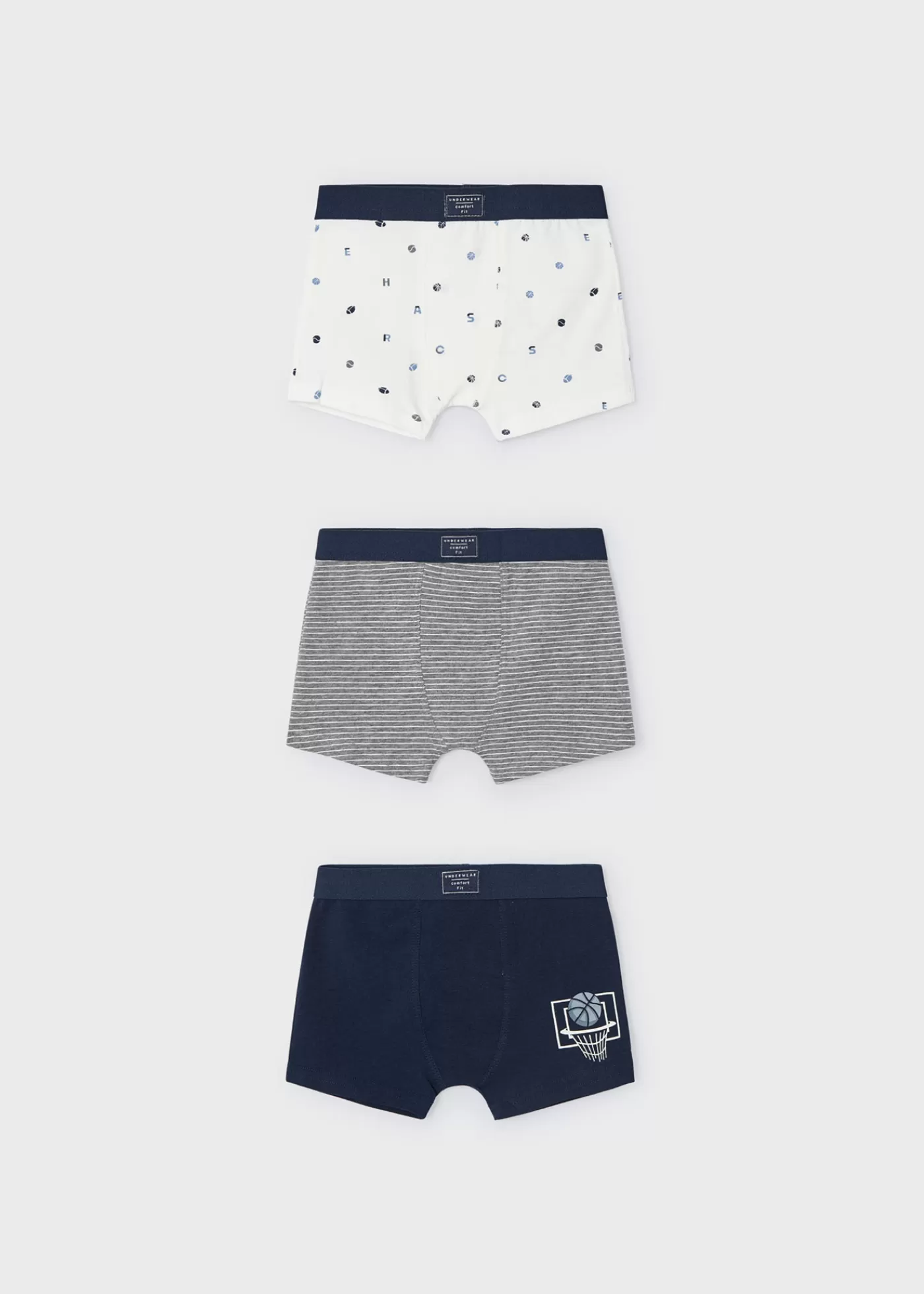 Mayoral Boy Set of 3 Boxers Navyblue New