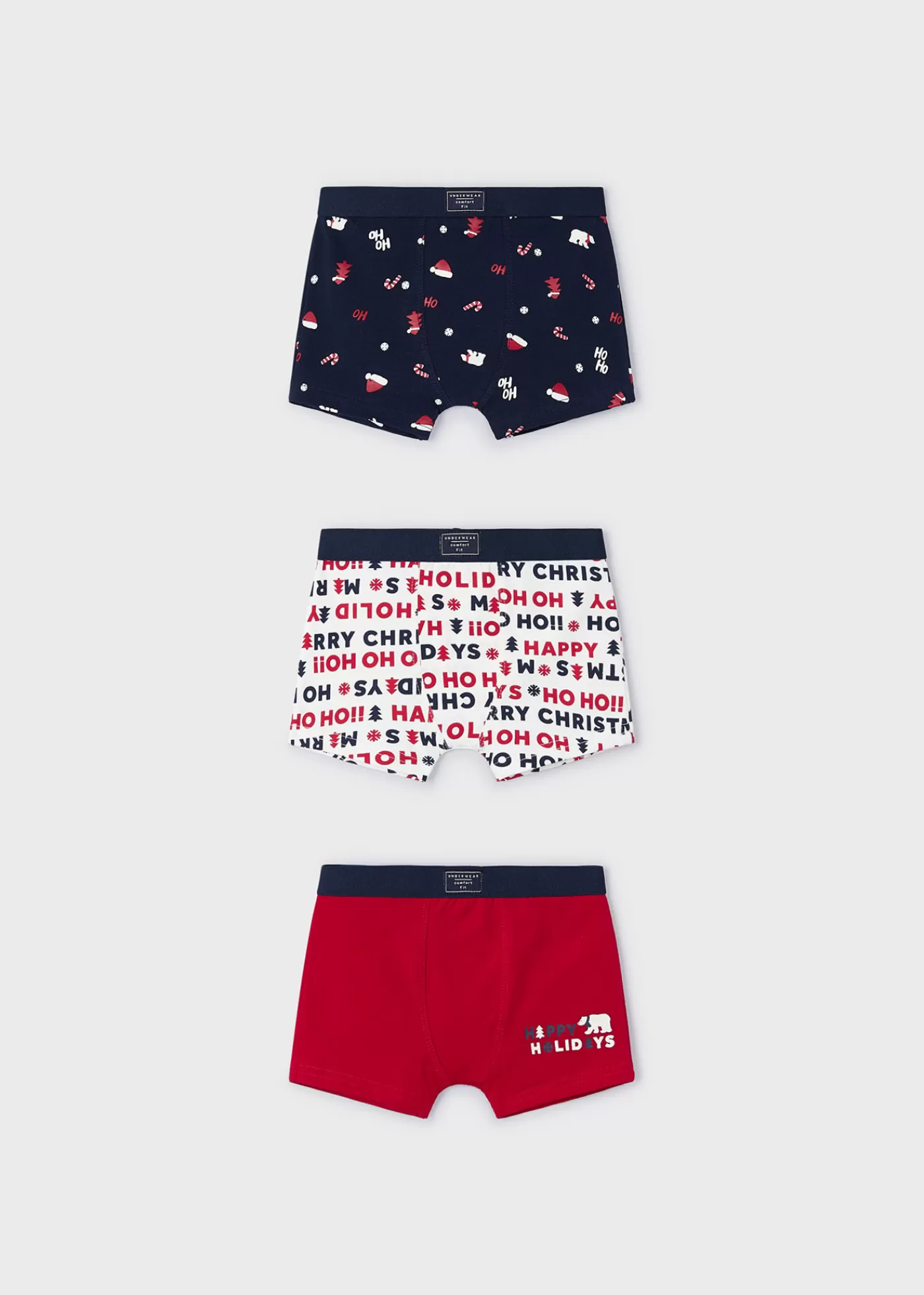 Mayoral Boy Set of 3 Boxers Mars Hot