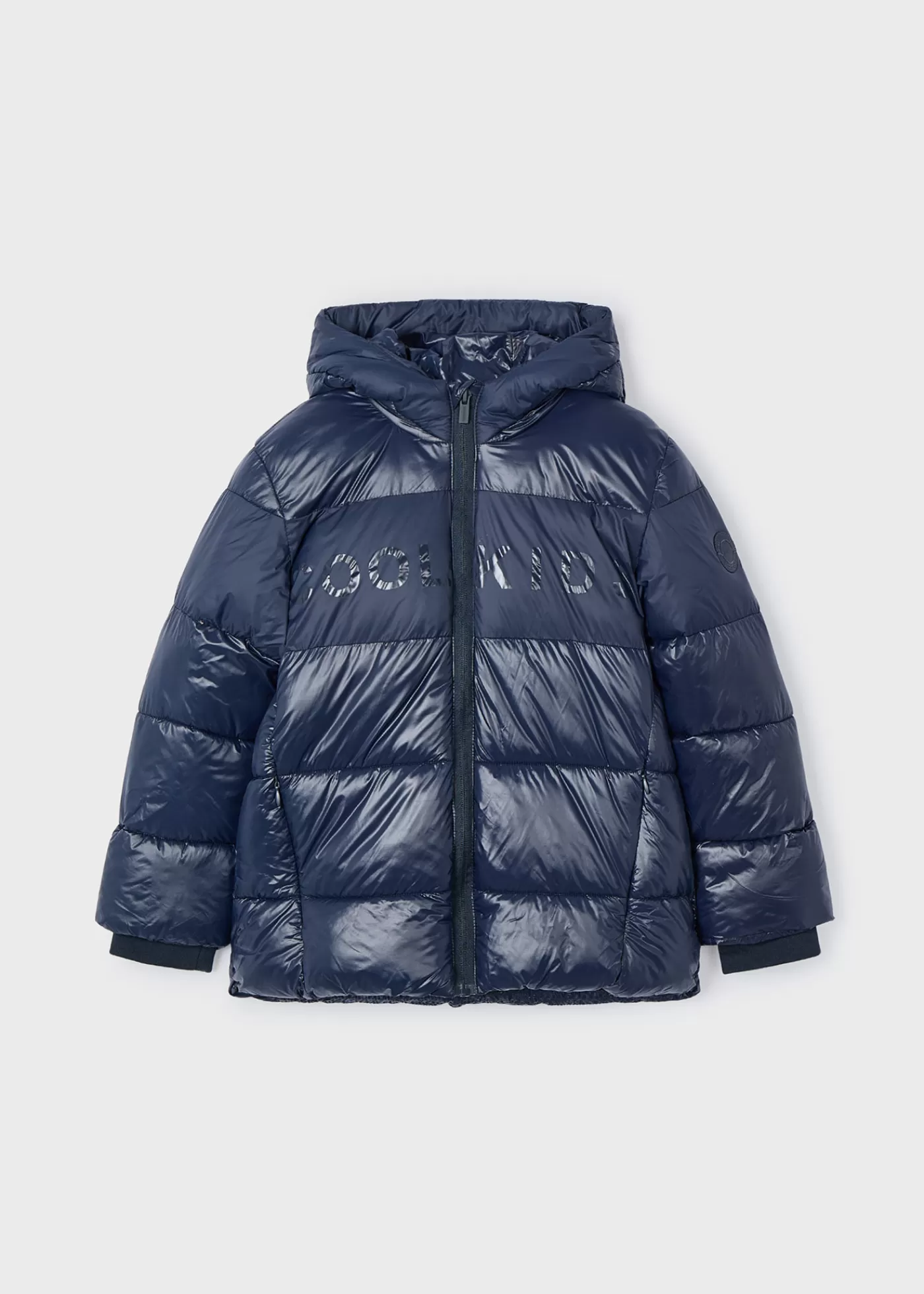 Mayoral Boy Shiny Puffer Jacket Navyblue Outlet