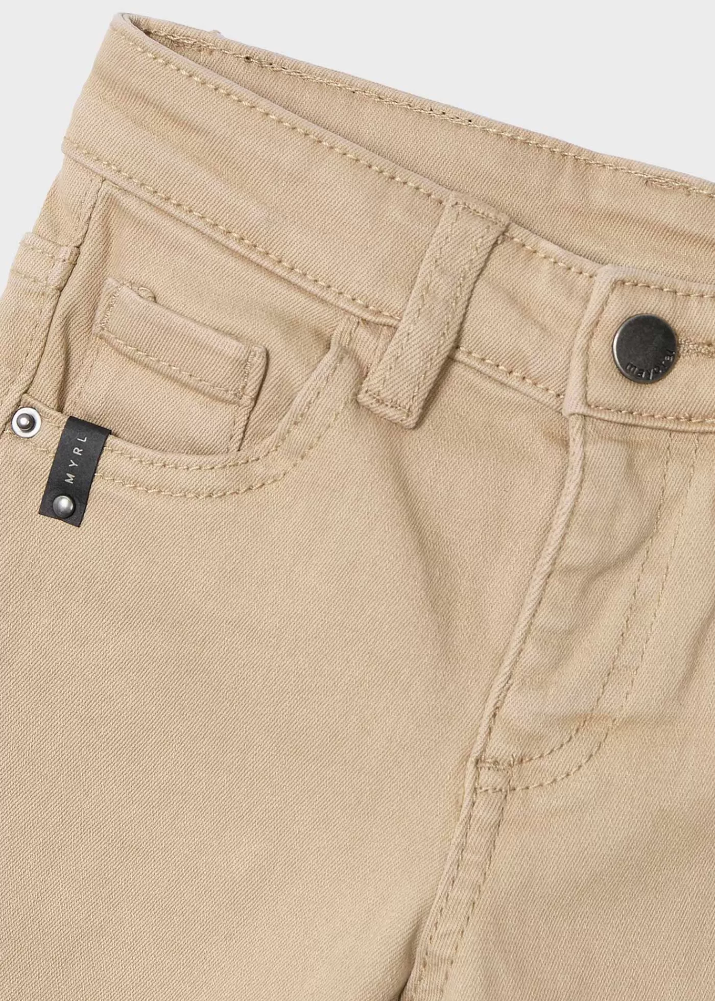 Mayoral Boy Skinny Pants Almond Sale