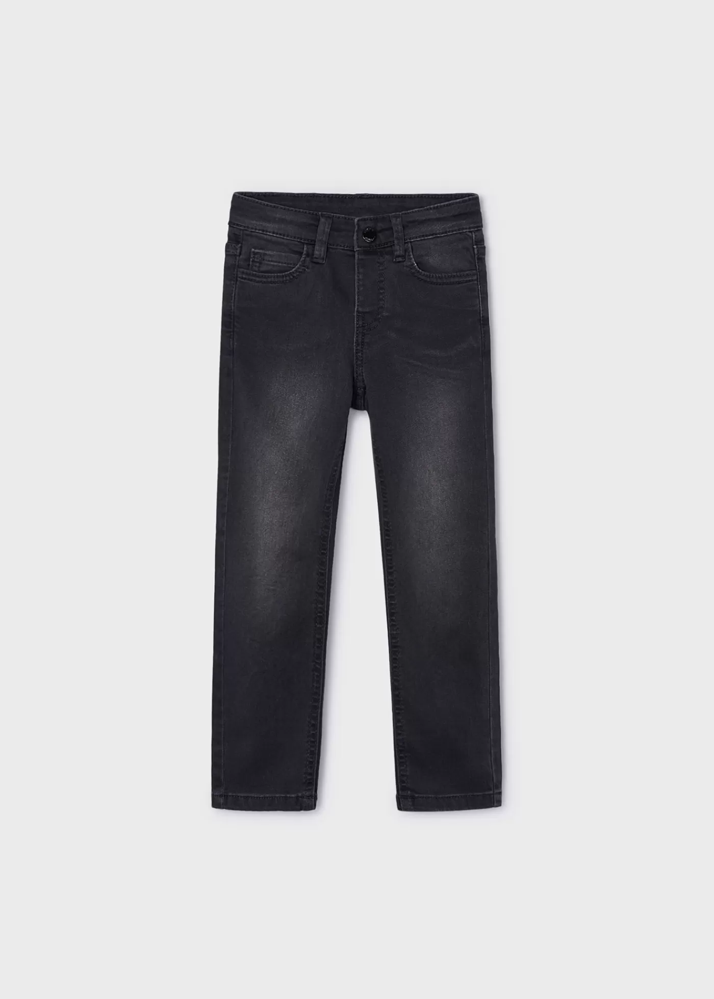 Mayoral Boy Slim Fit Jeans Black Discount