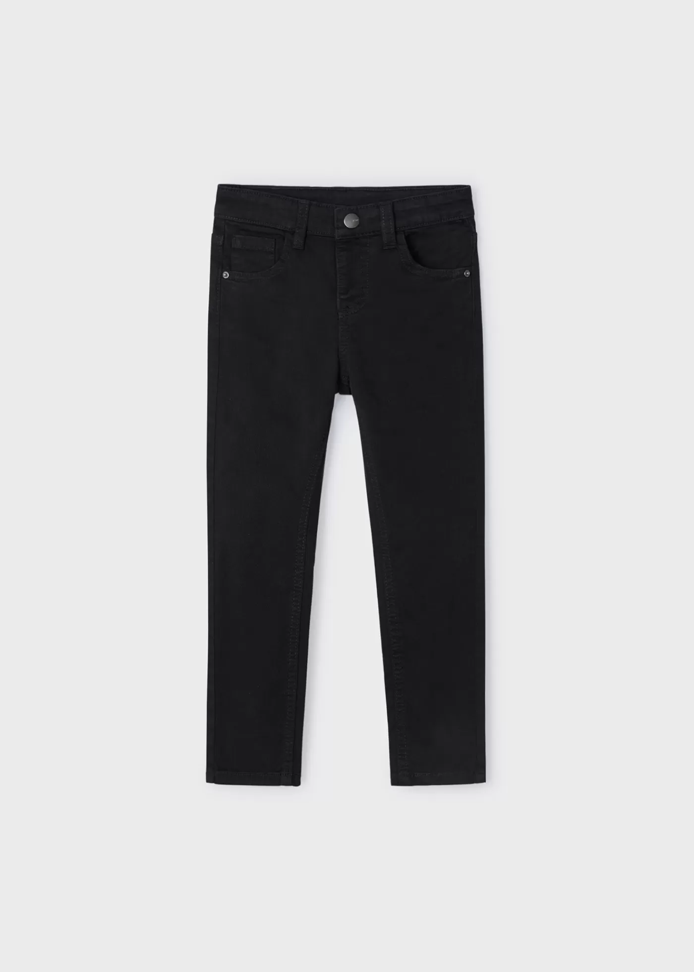 Mayoral Boy Slim Fit Pants Black Sale