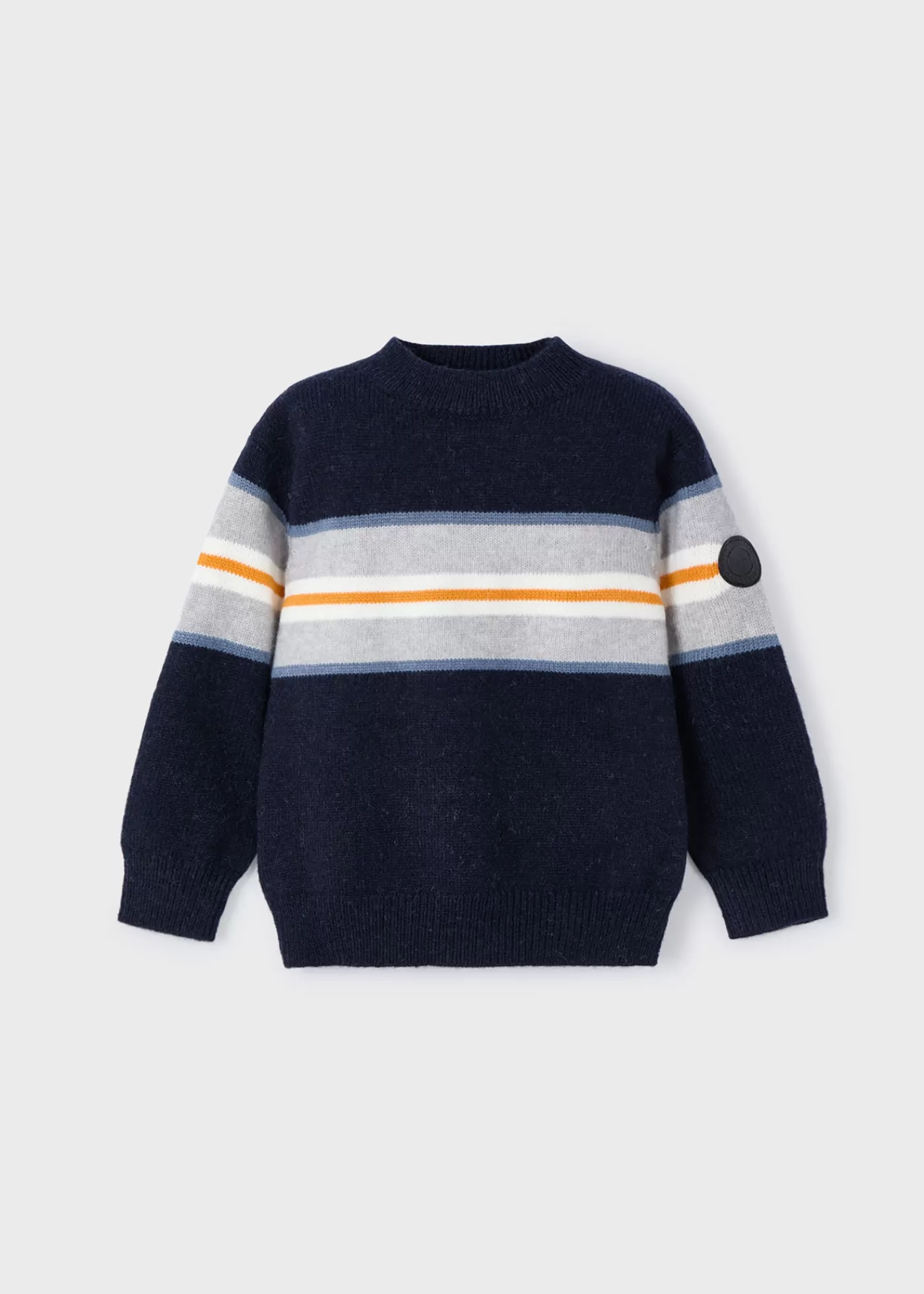 Mayoral Boy Striped Sweater Navyblue Cheap