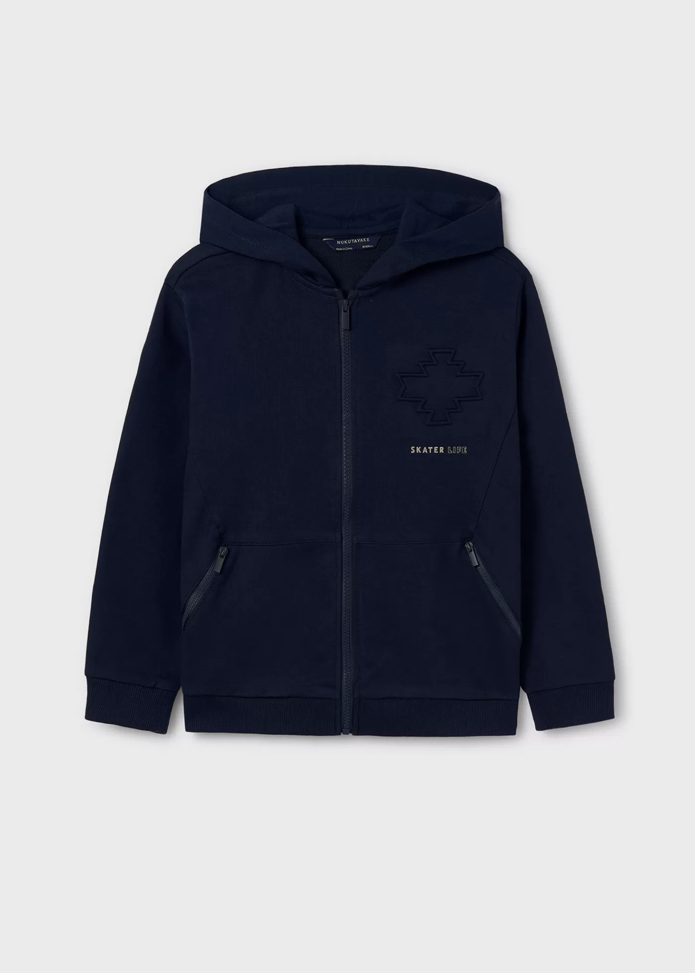 Mayoral Boy Zip Hoodie Navyblue Outlet