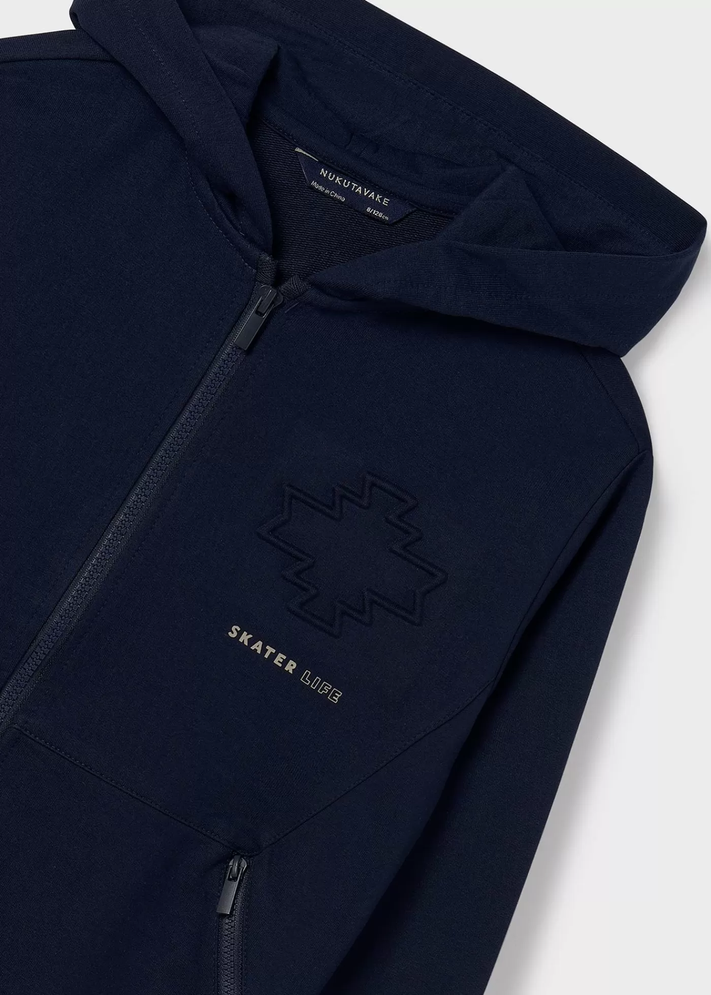 Mayoral Boy Zip Hoodie Navyblue Outlet