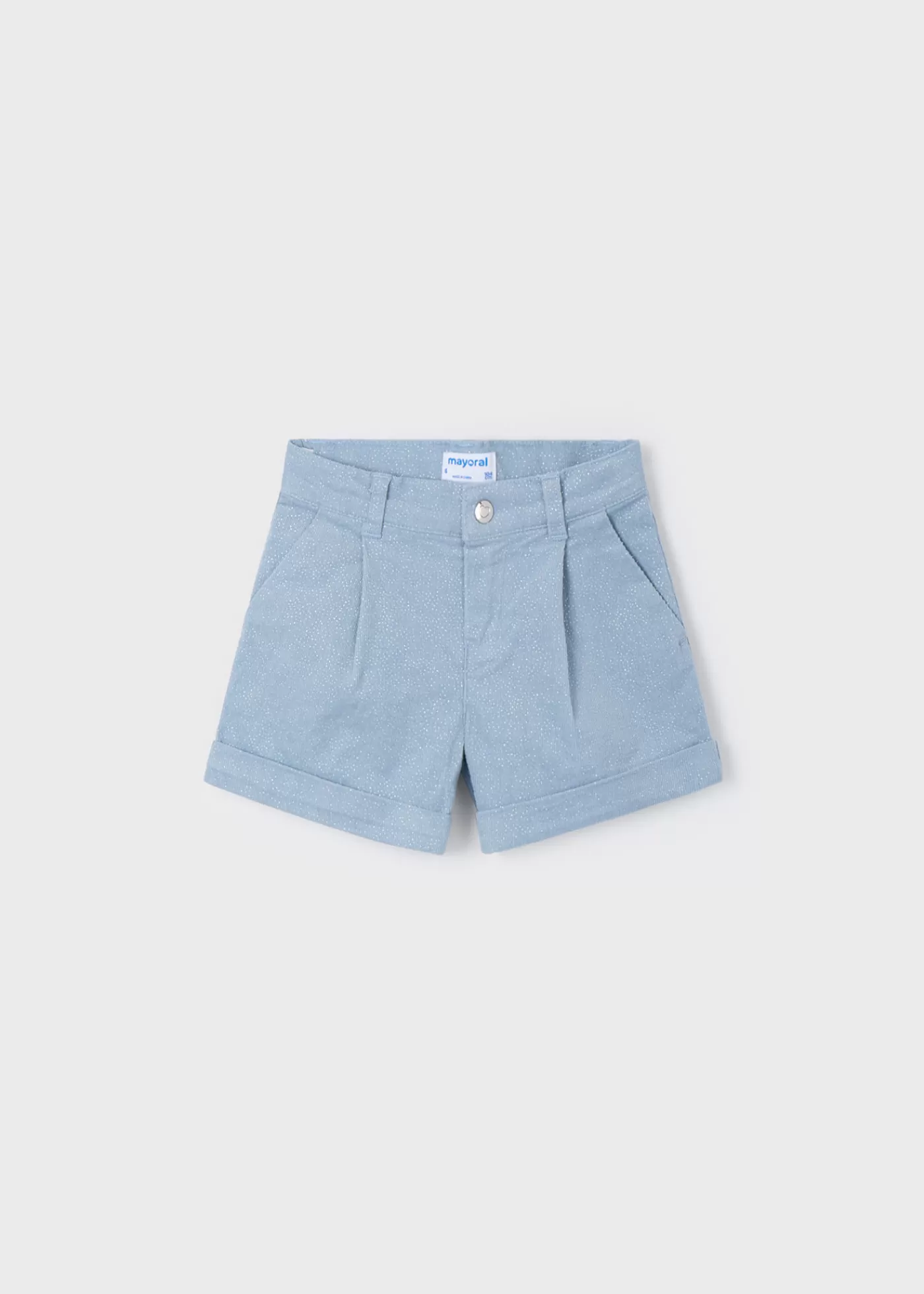 Mayoral Corduroy shorts girls Skyblue New