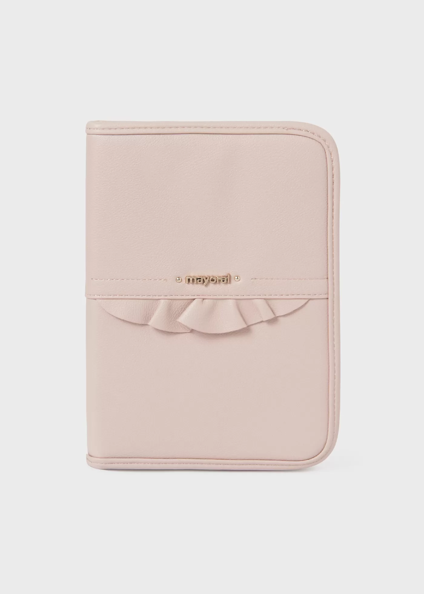 Mayoral Document Holder Ruffled Detail Lightpink Cheap