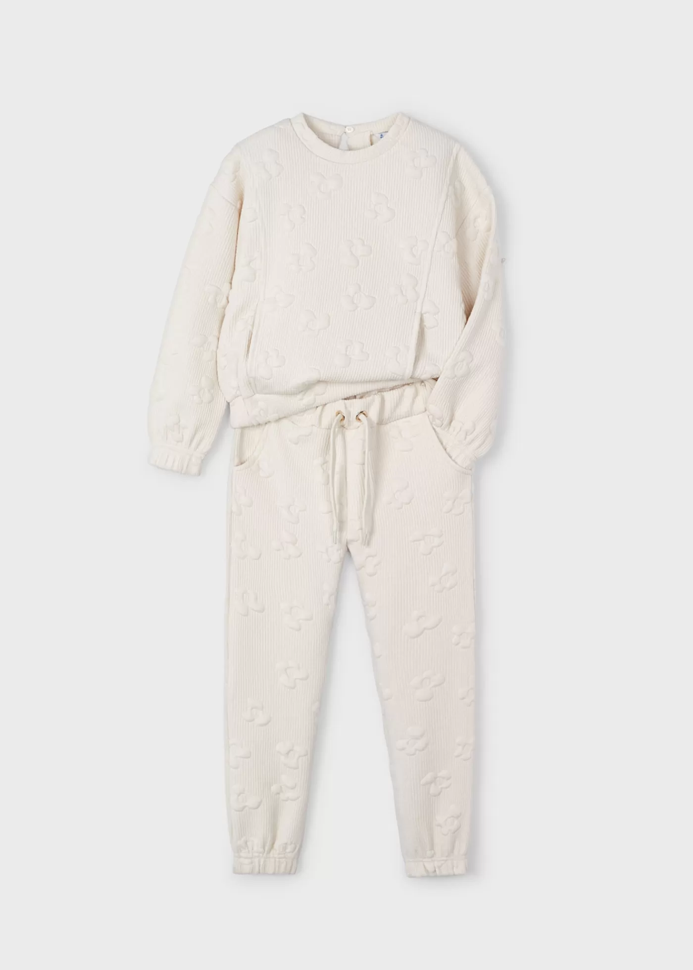 Mayoral Girl 2 Piece Quilted Tracksuit Chickpea Discount