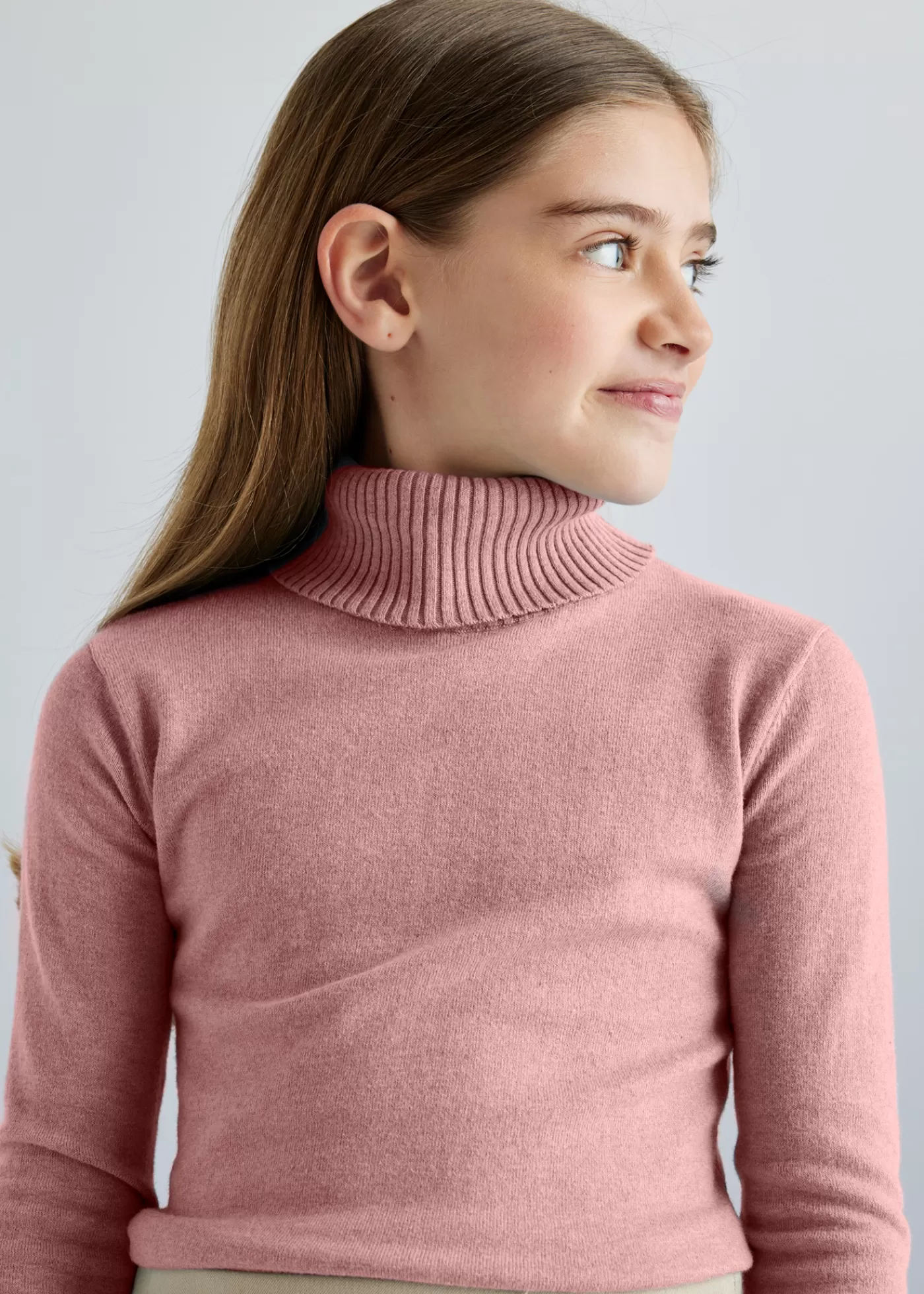 Mayoral Girl Basic Turtleneck Sweater Nude Store