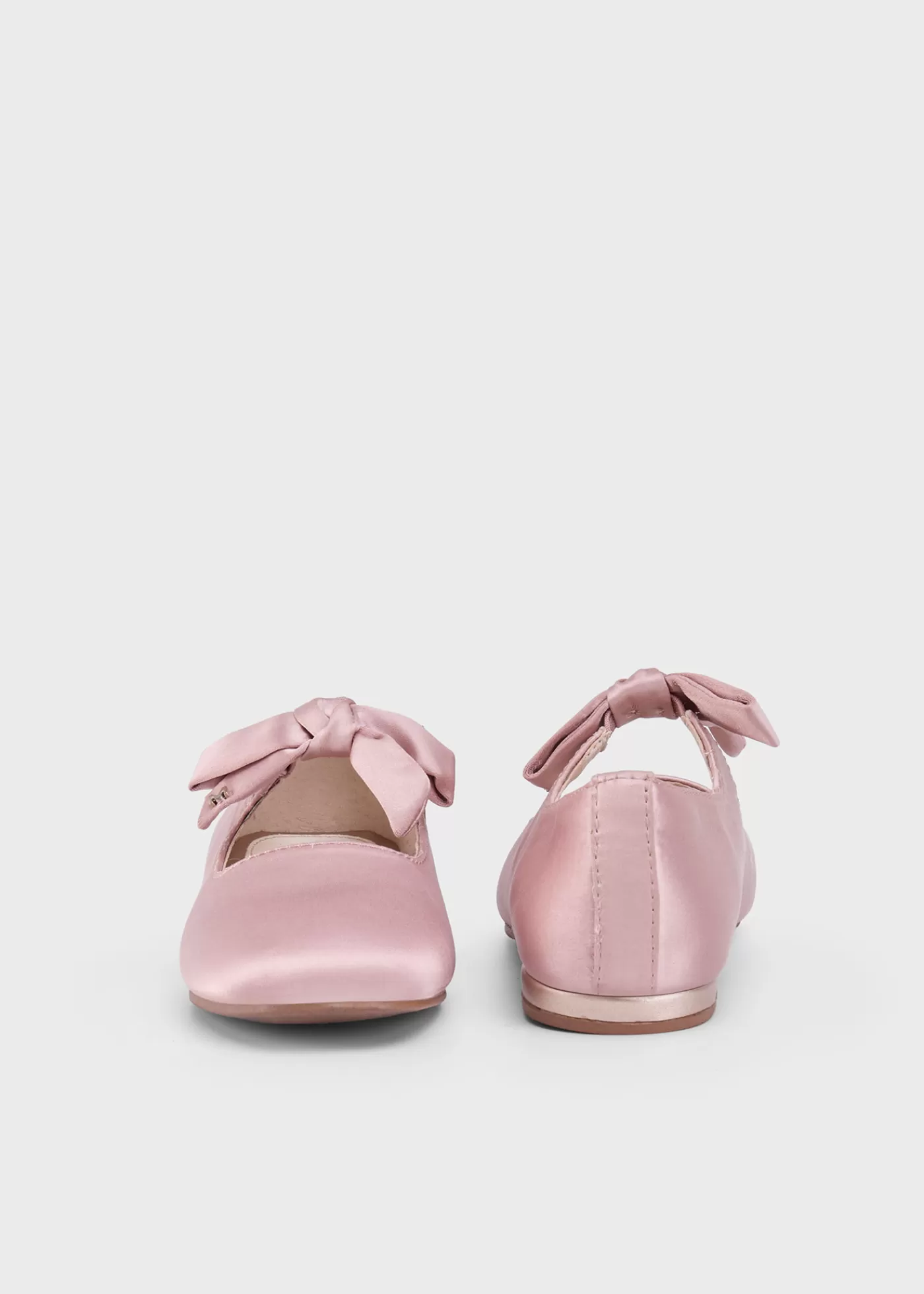 Mayoral Girl Bow Mary Janes Pink Fashion