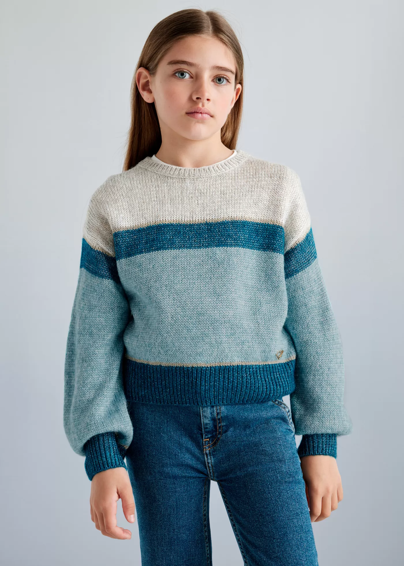 Mayoral Girl Color Block Sweater Lakeheather Shop