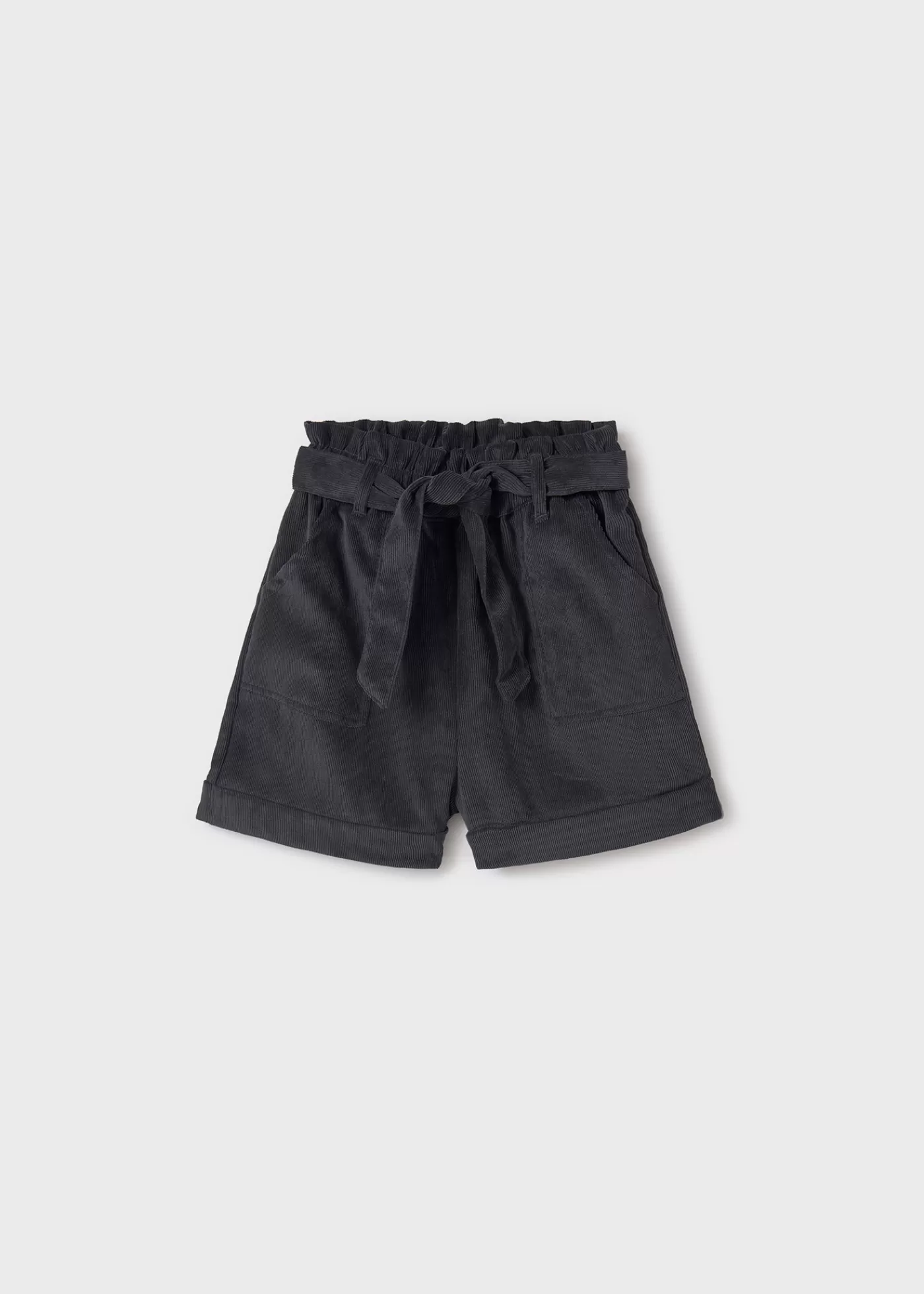 Mayoral Girl Corduroy Shorts Charcoalgrey Best Sale