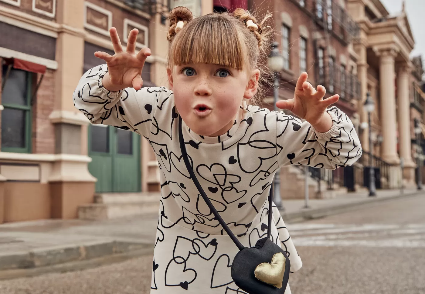 Mayoral Girl Dress with Bag Chickpea Clearance