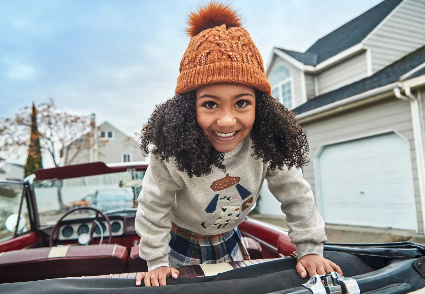 Mayoral Girl Embroidered Sweatshirt Stone Store