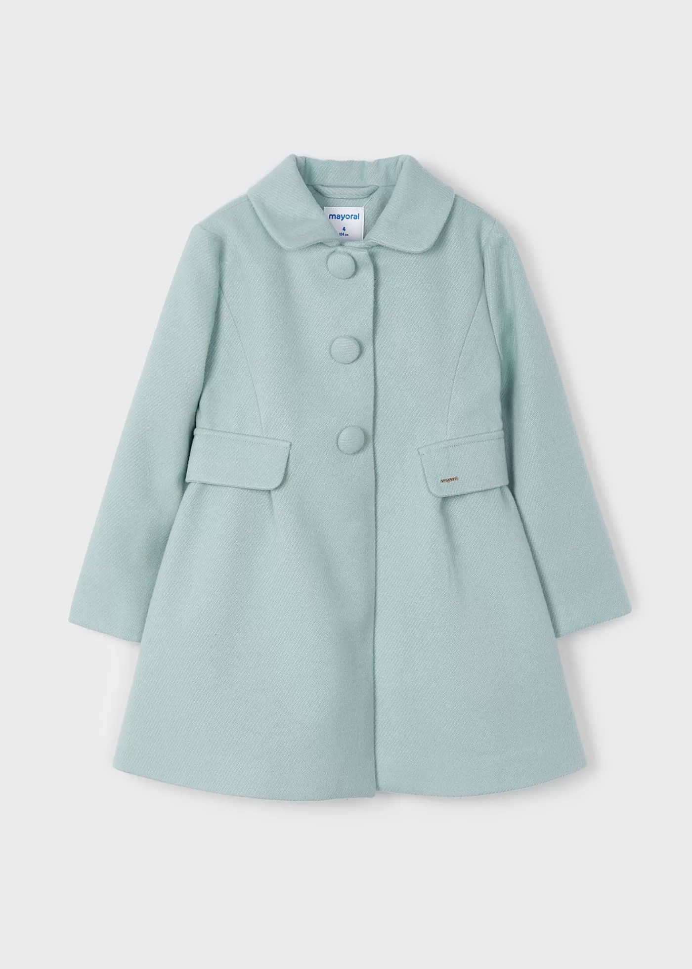 Mayoral Girl Formal Coat Jade Discount