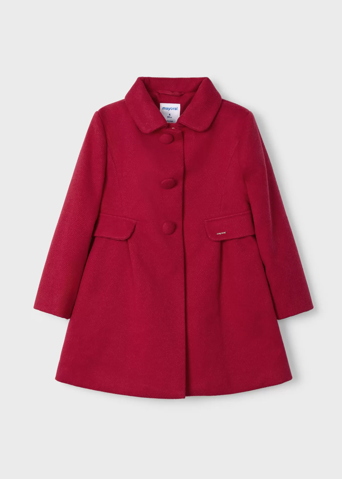 Mayoral Girl Formal Coat Cherry Online