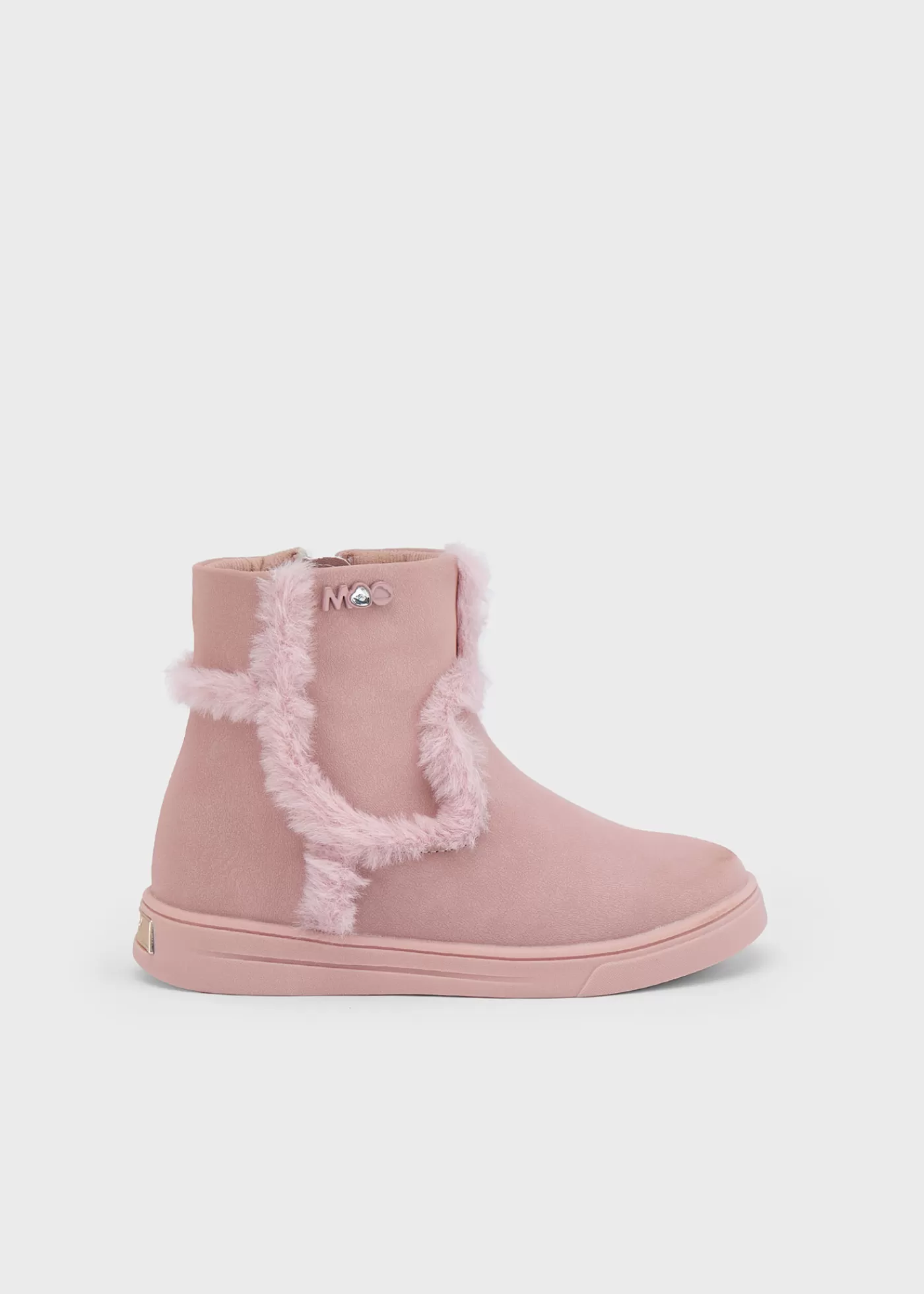 Mayoral Girl Fur Detail Boots Acidpink Cheap