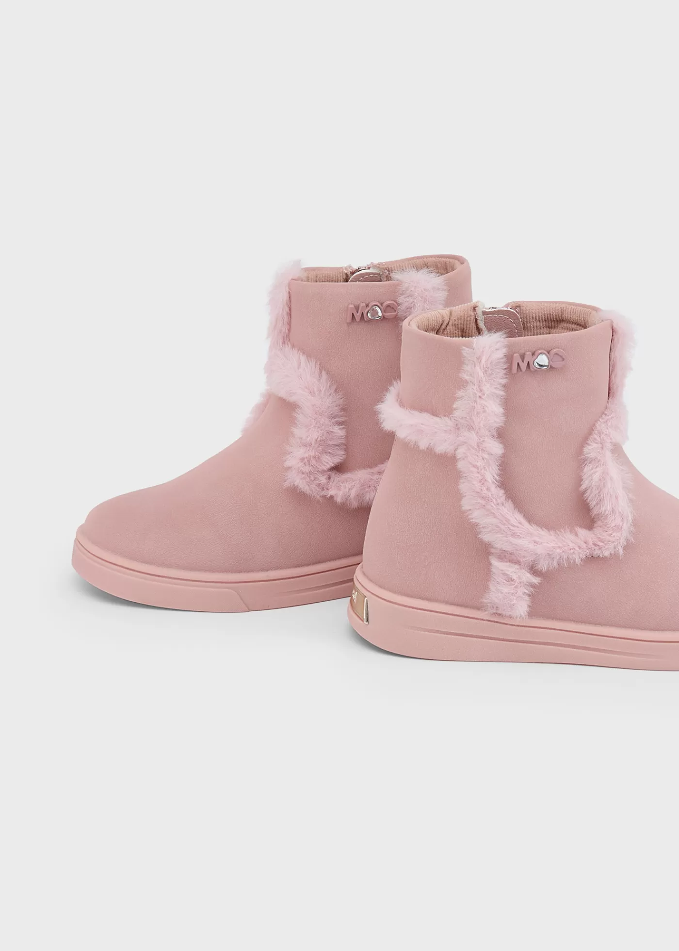 Mayoral Girl Fur Detail Boots Acidpink Cheap