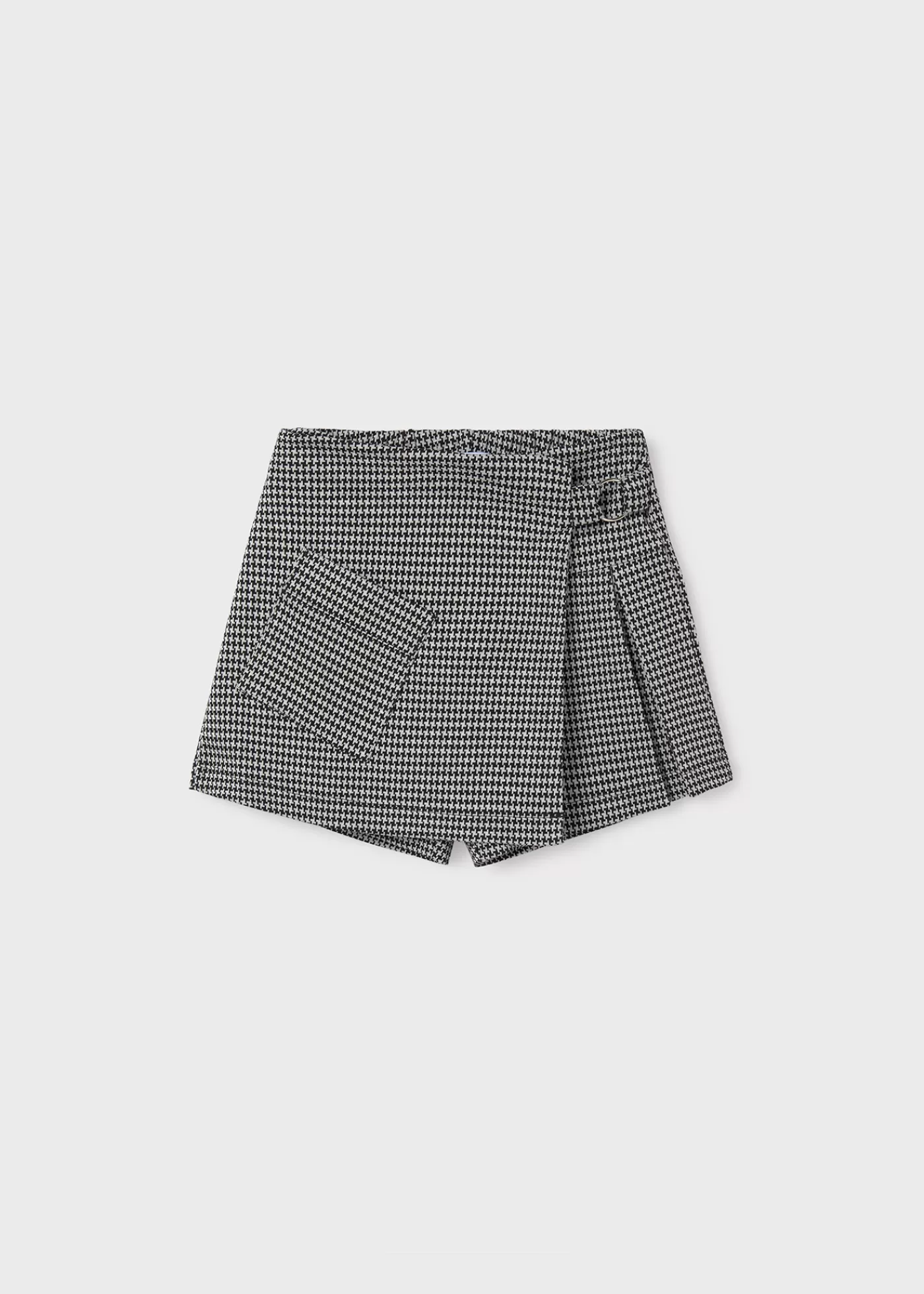 Mayoral Girl Houndstooth Skort Black Outlet