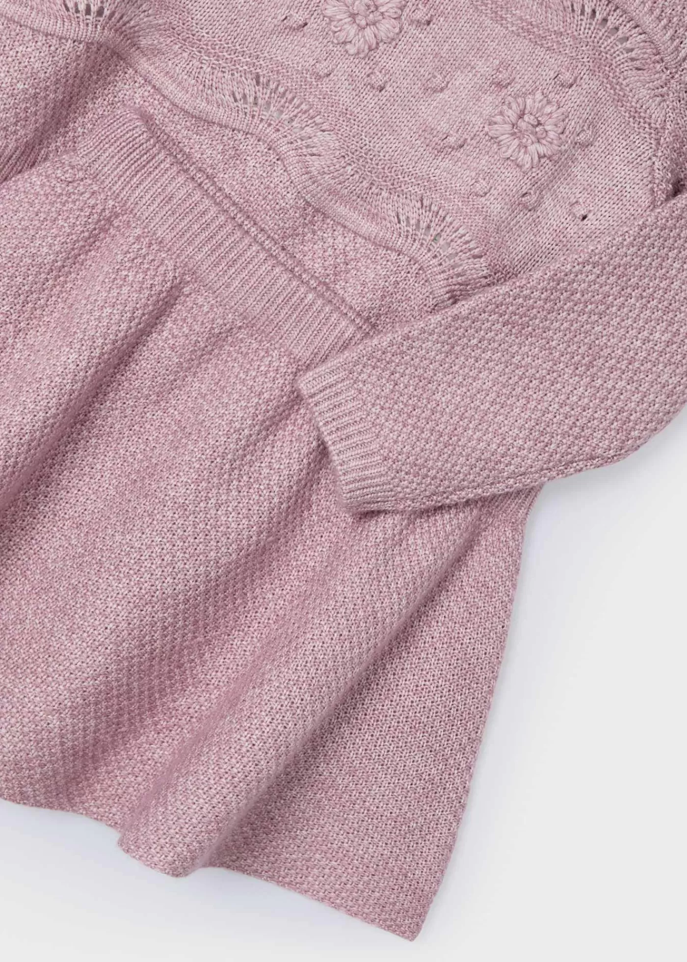 Mayoral Girl Knit Skirt and Sweater Set Rosy Best Sale