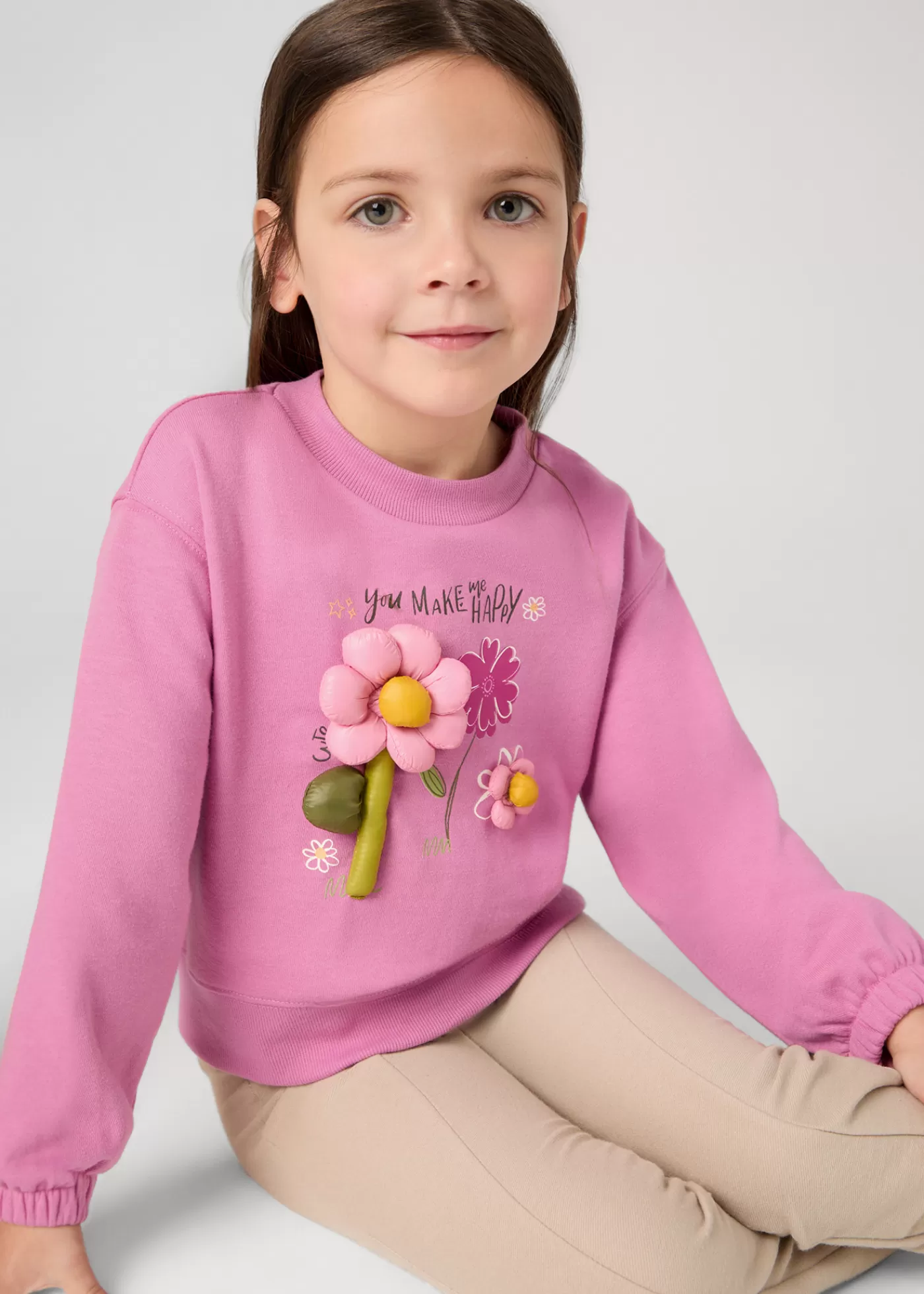 Mayoral Girl Leggings and Sweatshirt Set Camellia Best