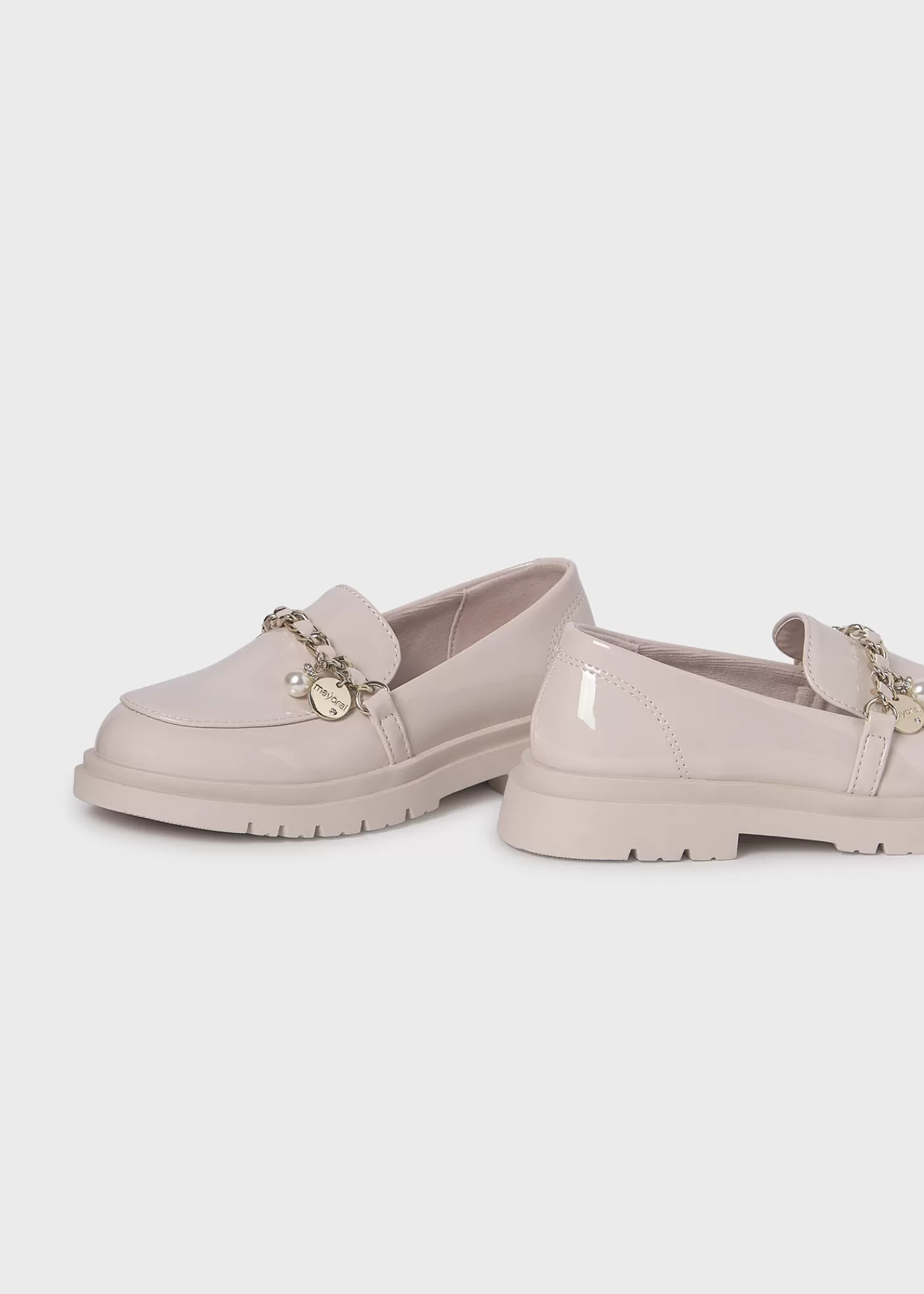 Mayoral Girl Loafers Offwhite Discount