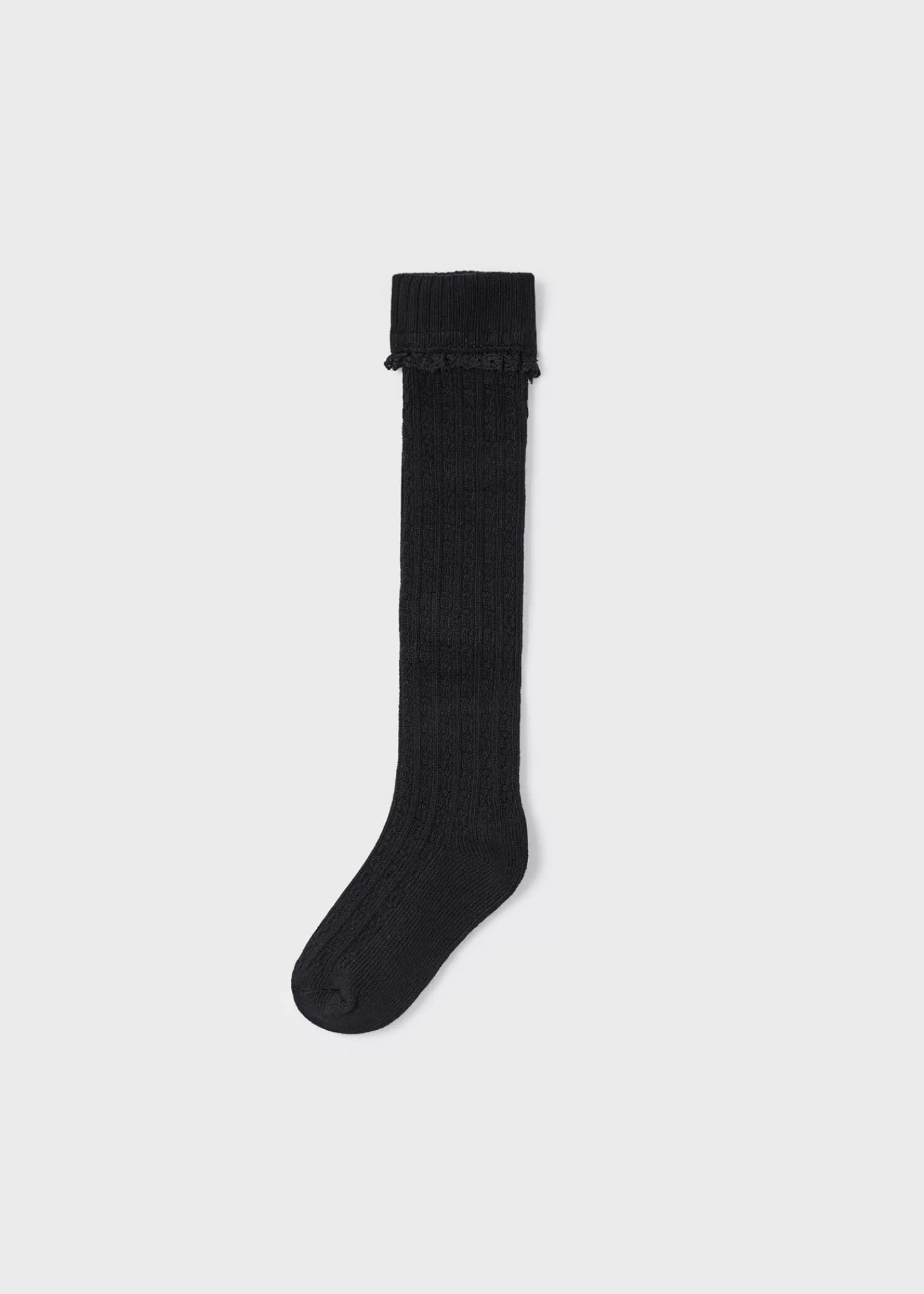 Mayoral Girl Long Socks Black Best