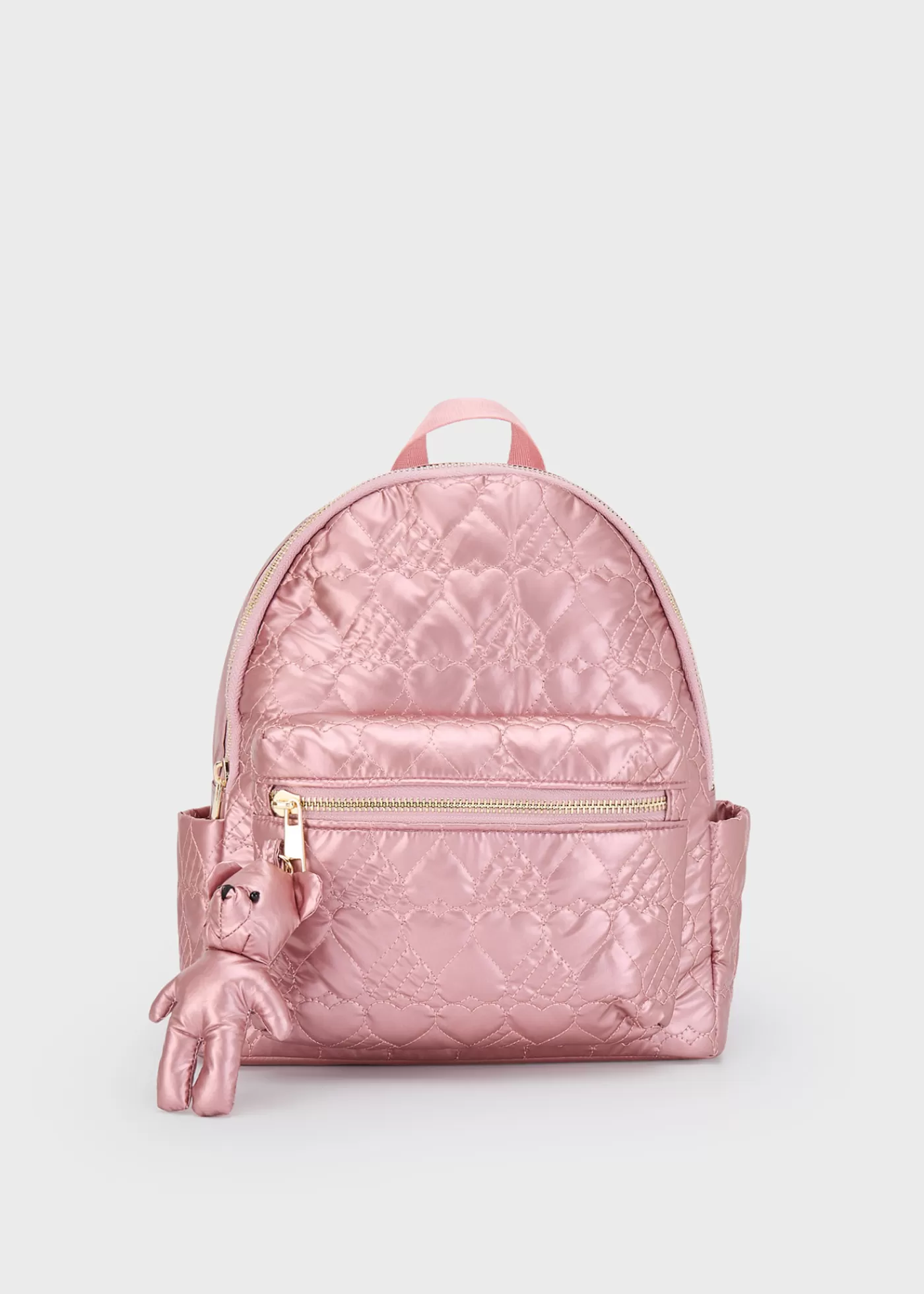 Mayoral Girl Metallic Padded Backpack Rosy Sale