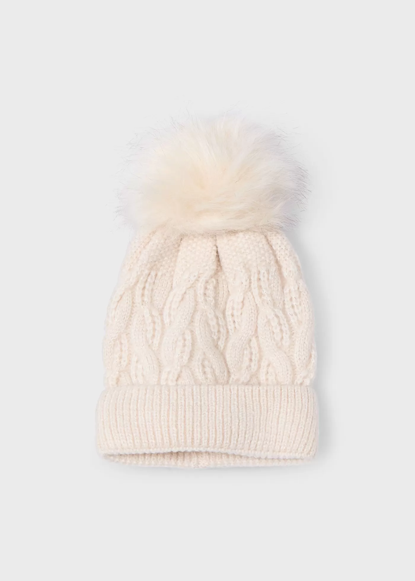 Mayoral Girl Pom Pom Hat Jengibre Clearance