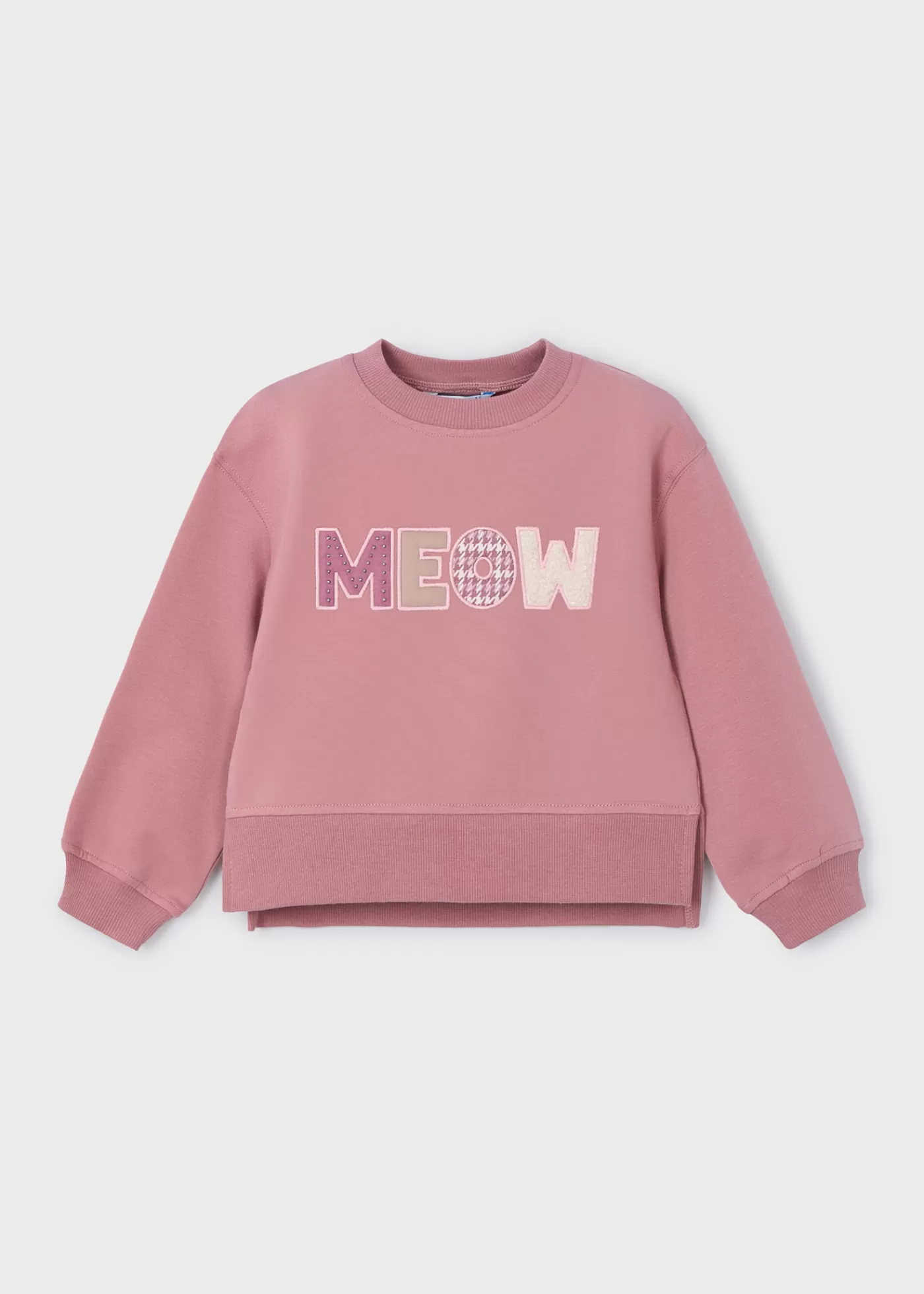 Mayoral Girl Puffed Sleeve Sweatshirt Rosy Shop