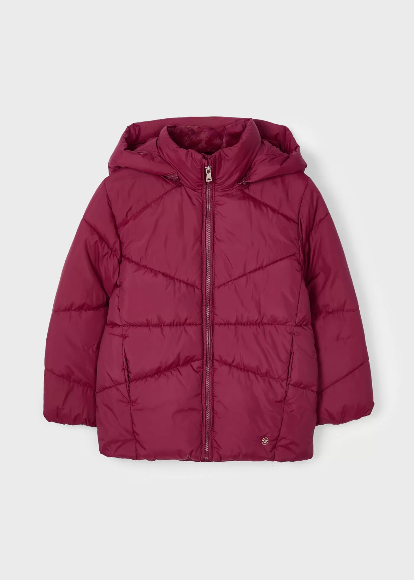 Mayoral Girl Puffer Jacket Cherry Clearance