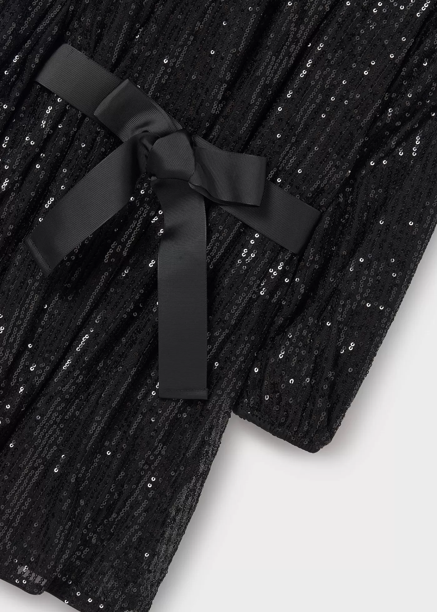 Mayoral Girl Sequin Dress Black Flash Sale