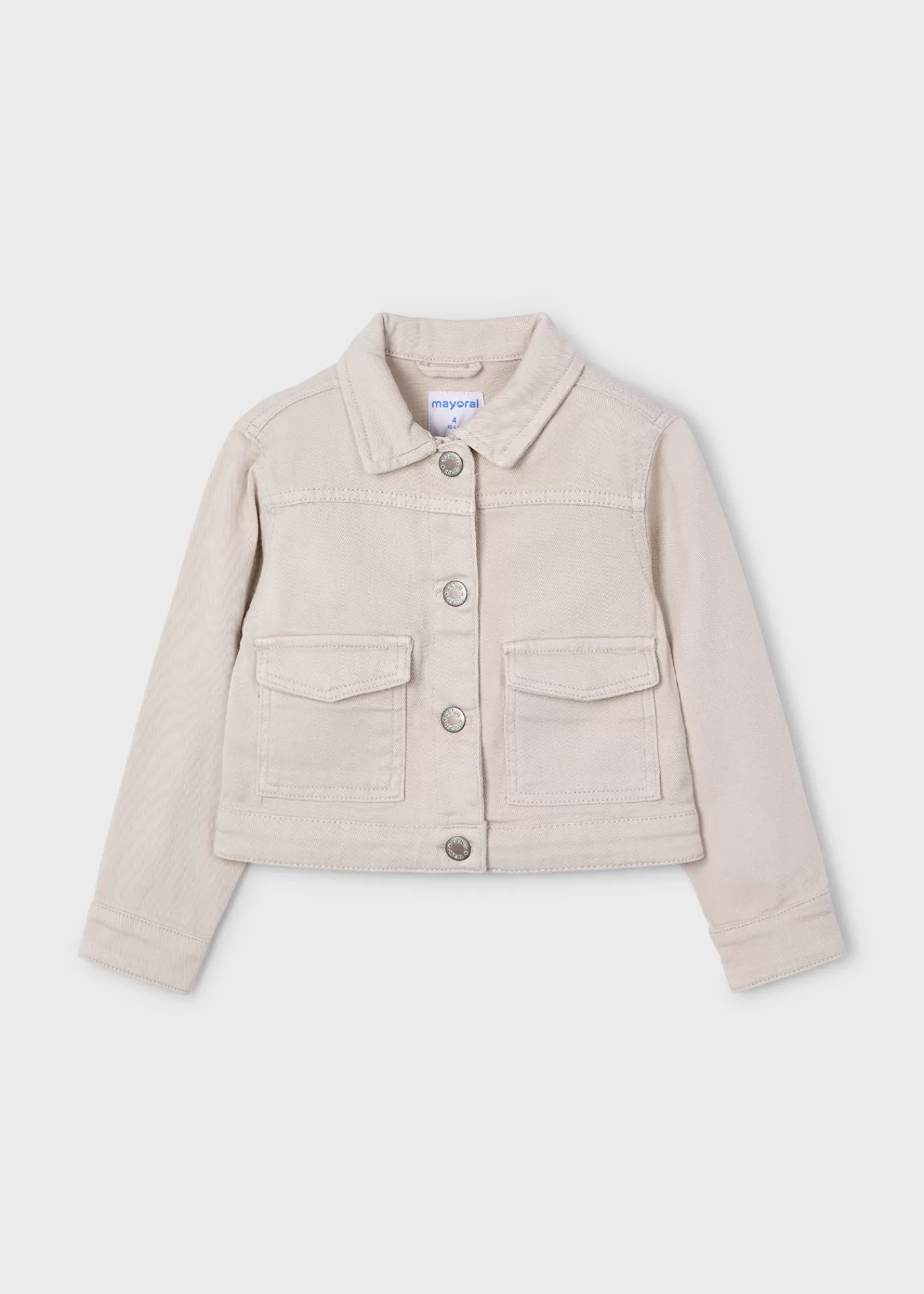 Mayoral Girl Twill Jacket Sand Online