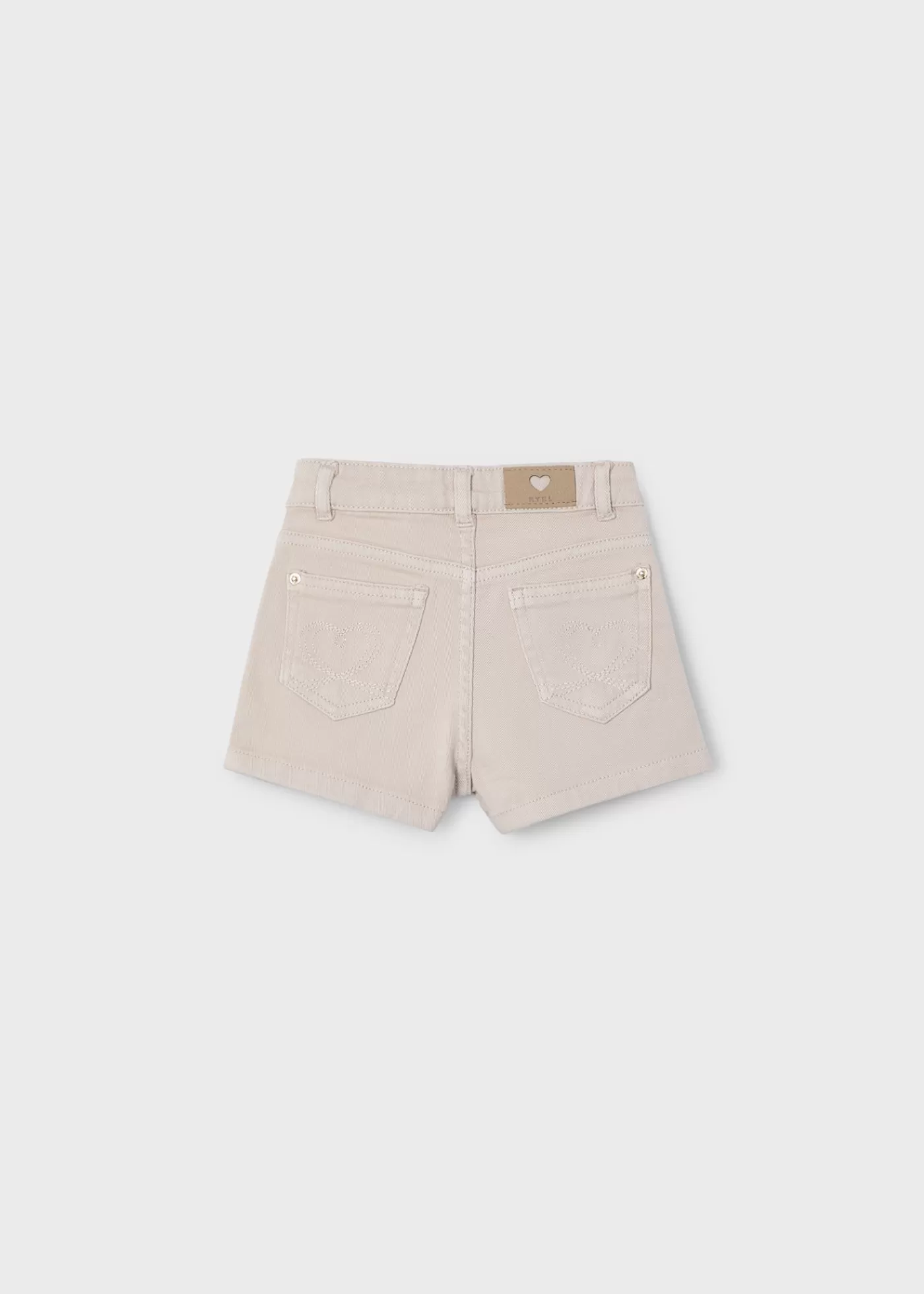 Mayoral Girl Twill Shorts Sand Best Sale