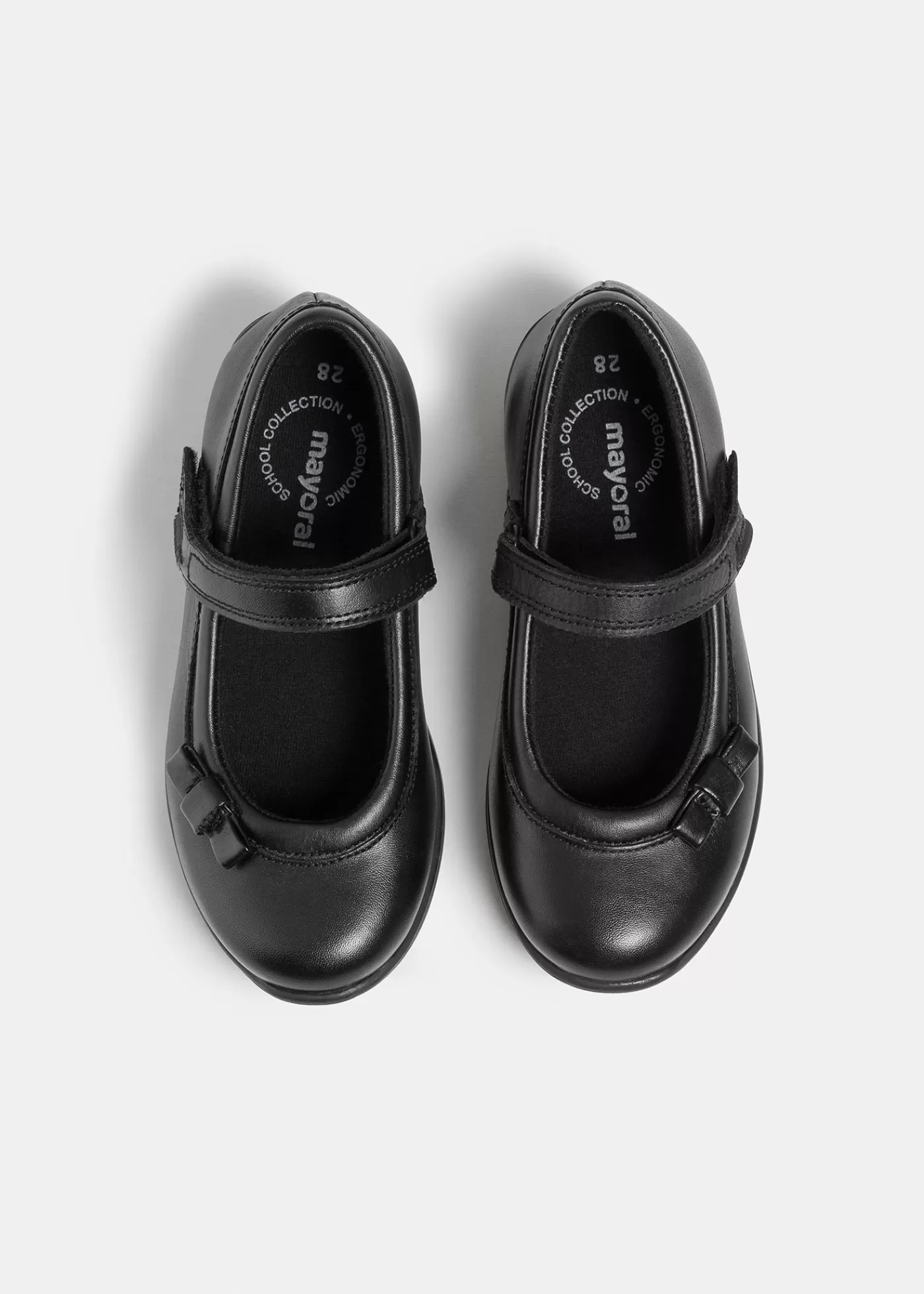 Mayoral Leather mary janes girl Black Shop