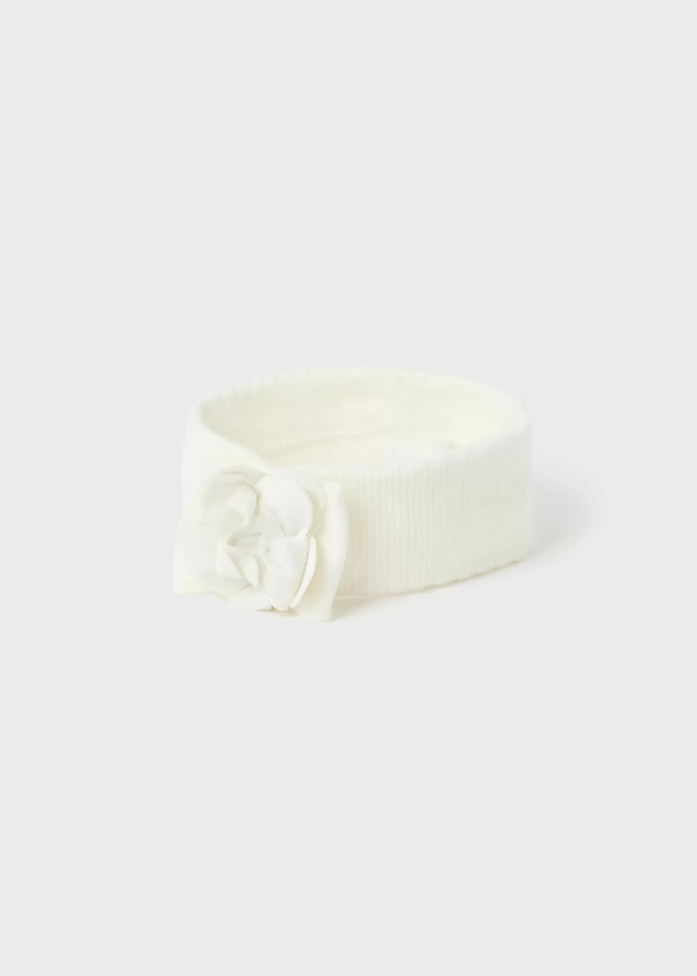 Mayoral Newborn Floral Headband Offwhite Hot