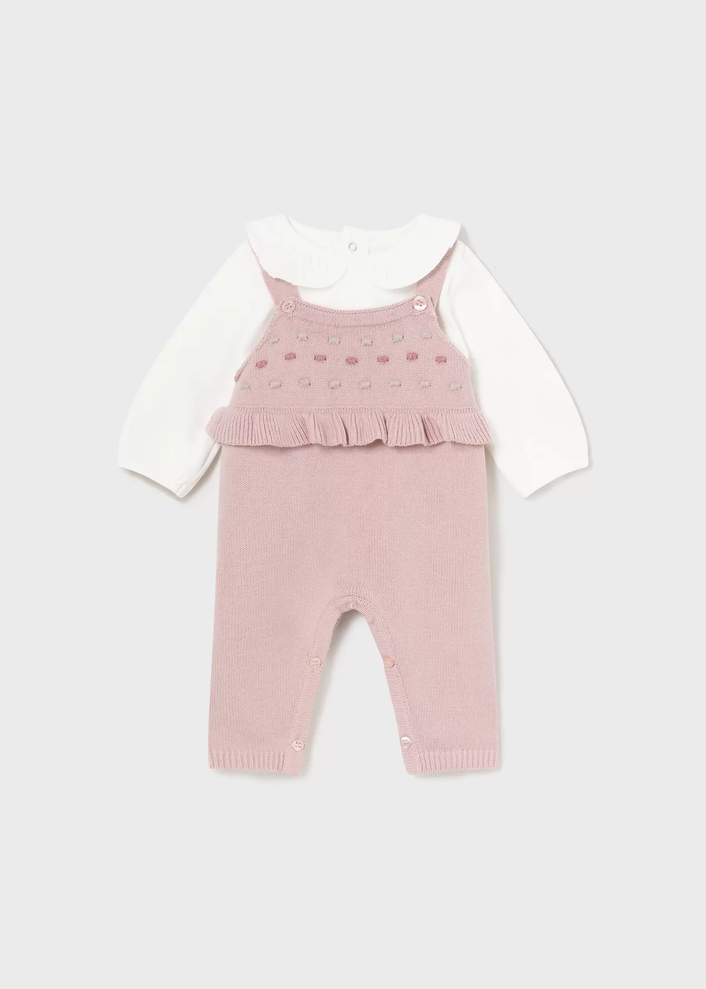 Mayoral Newborn Girl 3 Piece Knit Set Sugar Online