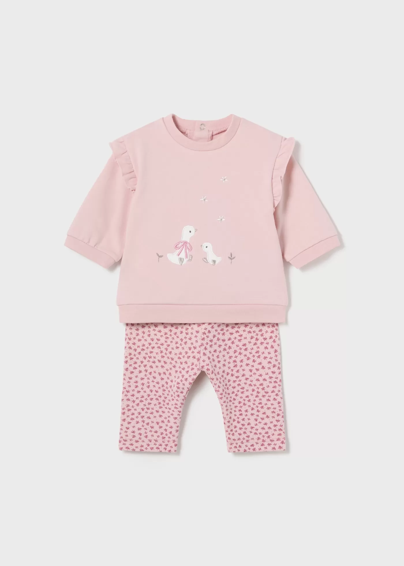 Mayoral Newborn Girl 4 Piece Terry Set Babypink Store