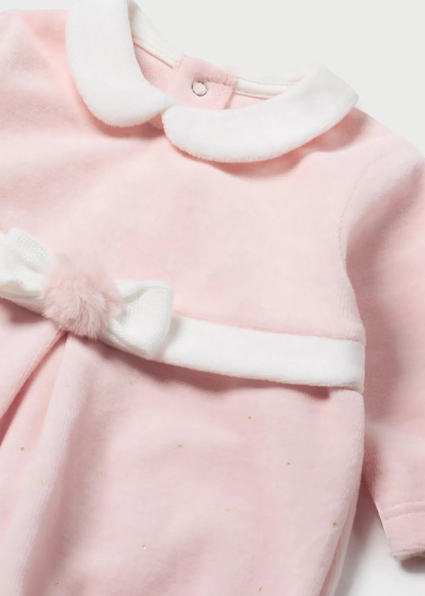 Mayoral Newborn Girl One-Piece with Beret Babypink Best Sale