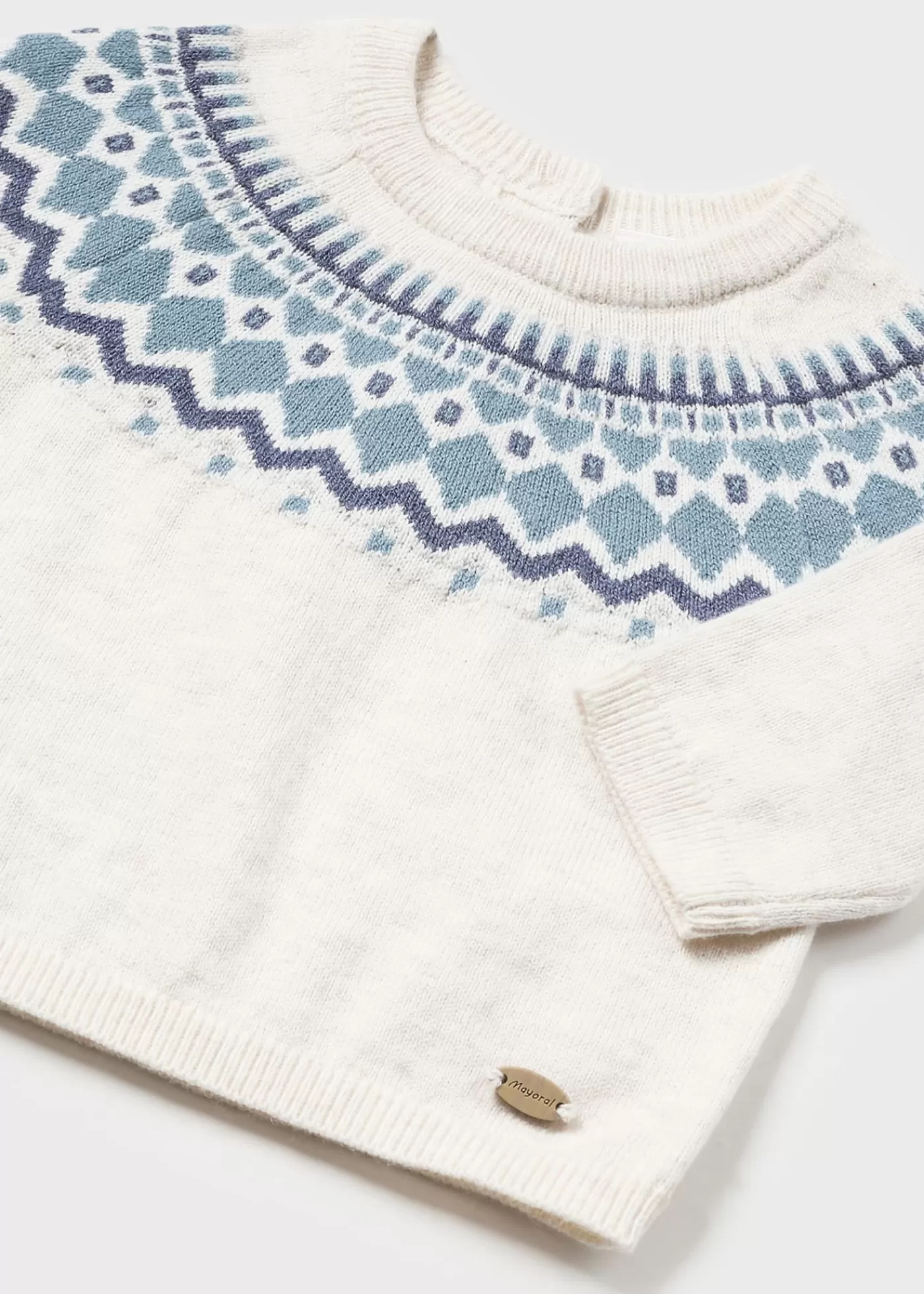 Mayoral Newborn Jacquard Sweater Milkvigour Sale