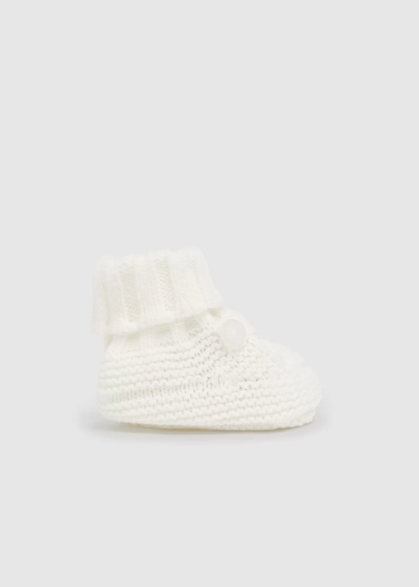 Mayoral Newborn Knit Booties Offwhite Online