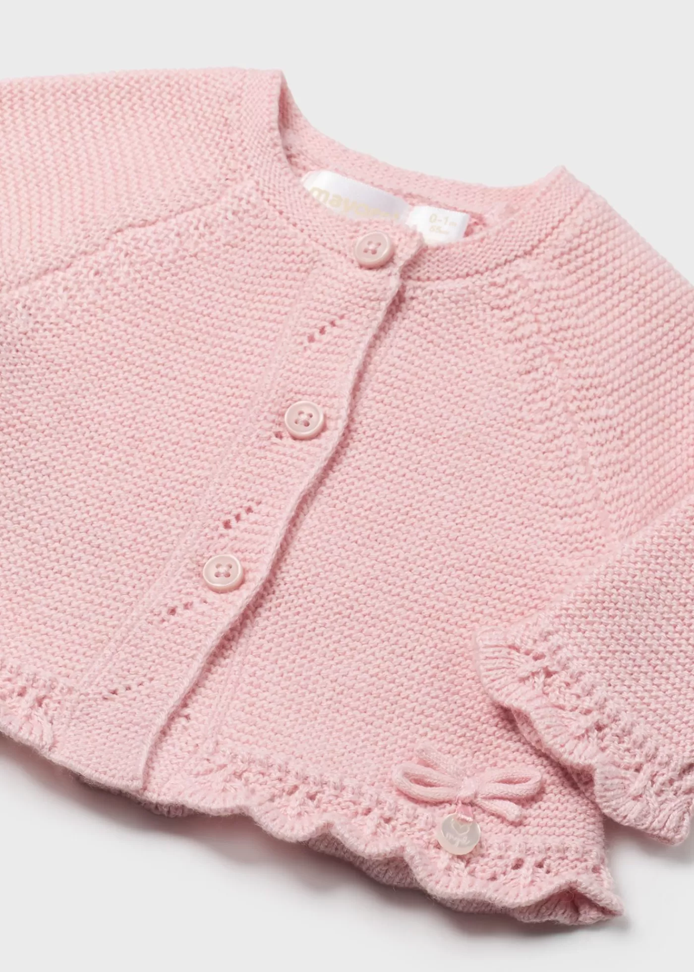 Mayoral Newborn Knit Cardigan Babypink Store