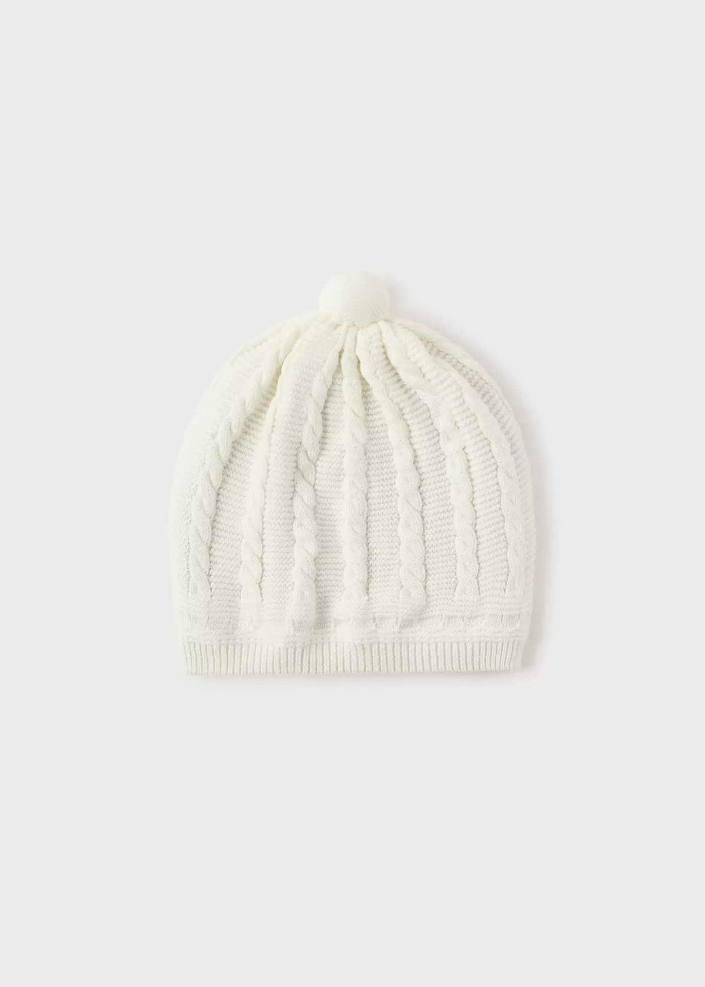 Mayoral Newborn Knit Hat Set Offwhite Cheap