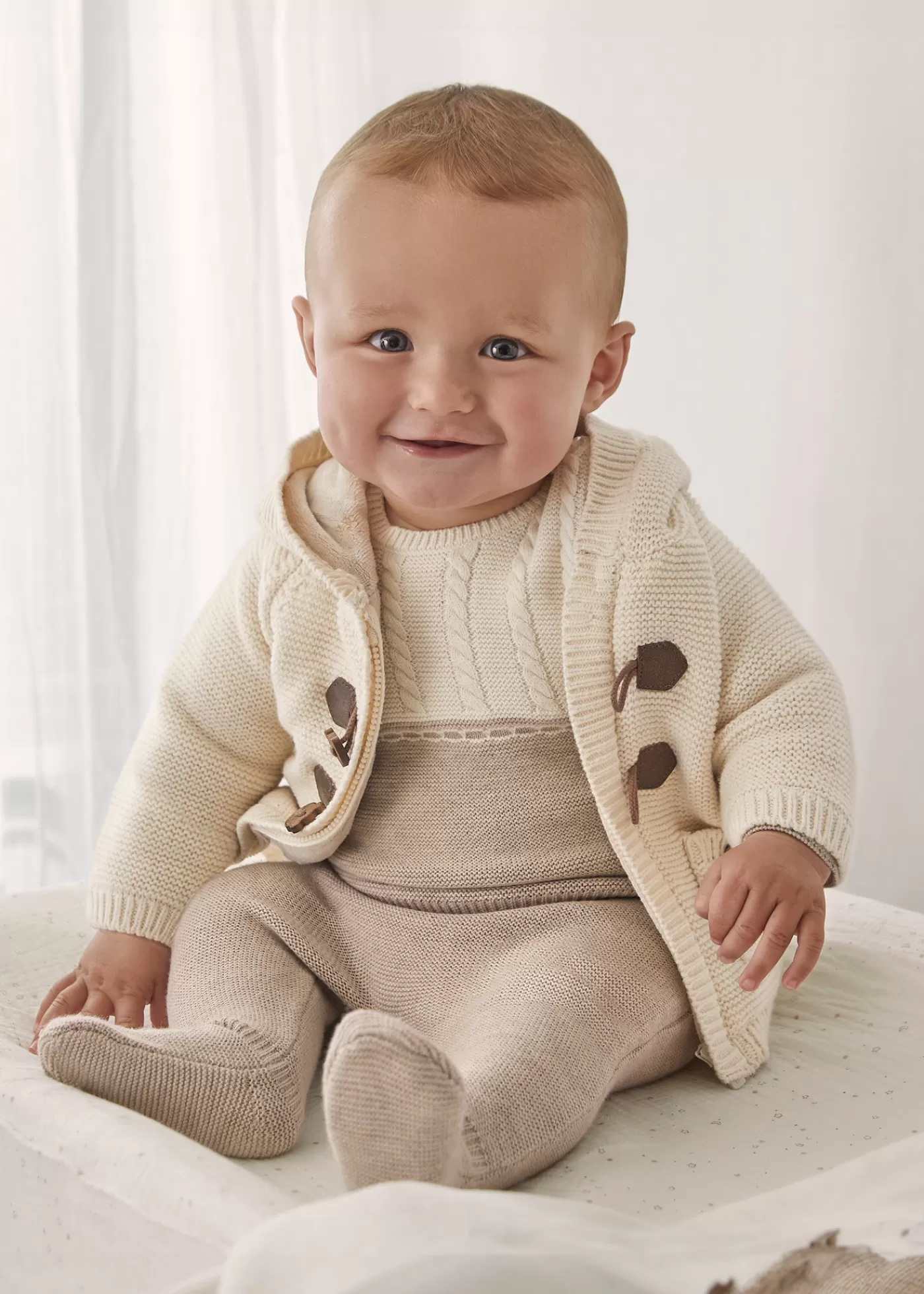 Mayoral Newborn Lined Cardigan Ceramic Sale