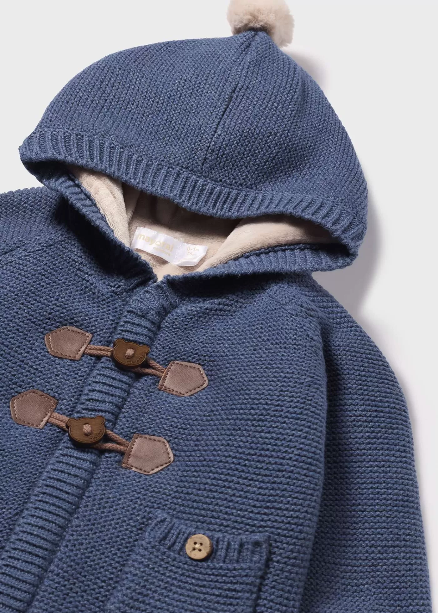 Mayoral Newborn Lined Cardigan Oceanvigoré Outlet