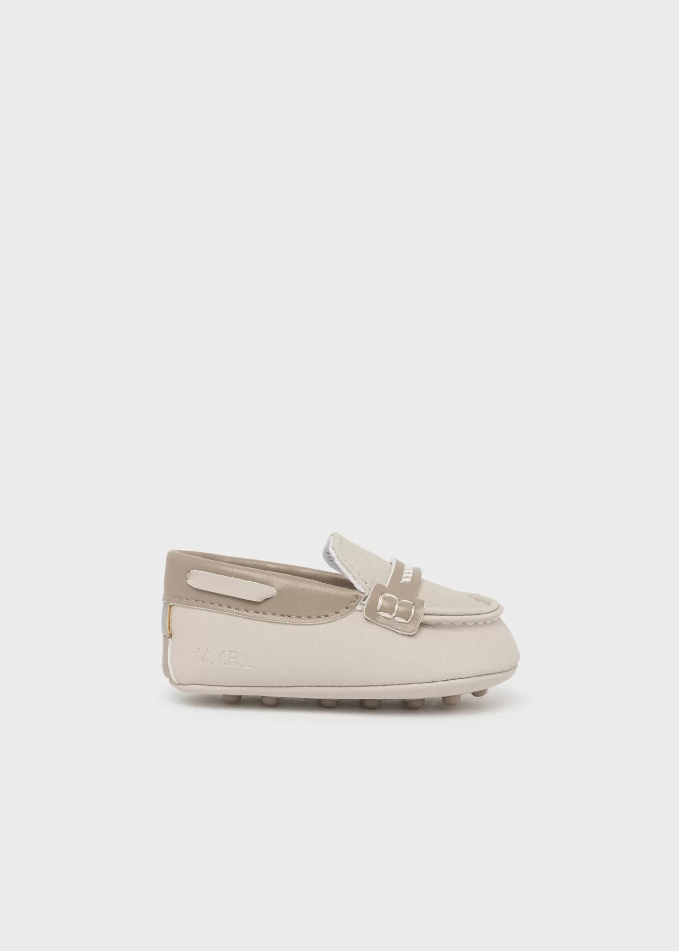 Mayoral Newborn Moccasins Beige New