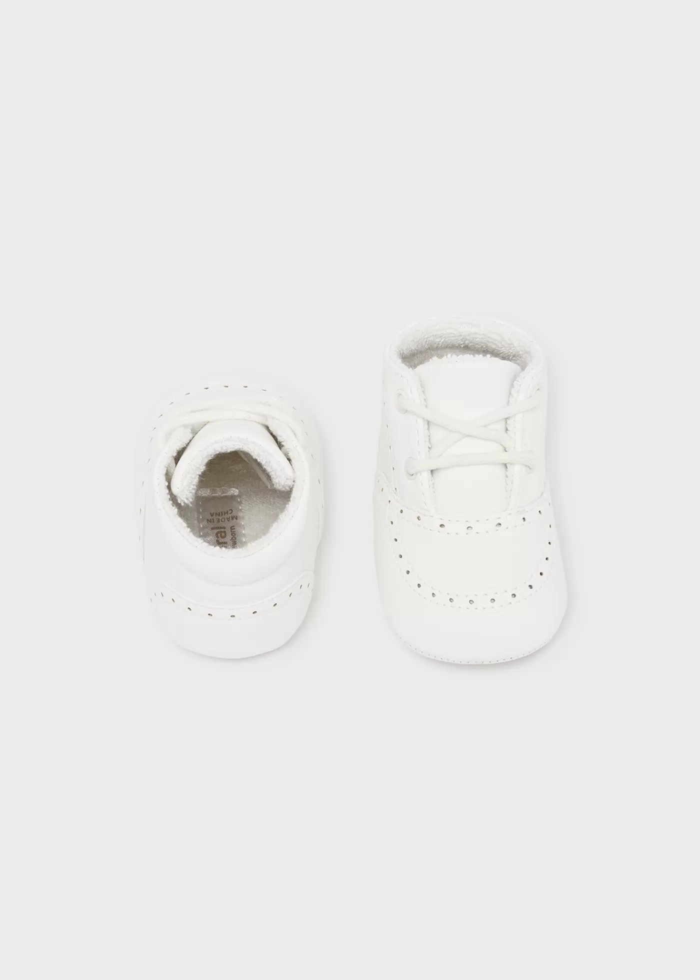 Mayoral Newborn Openwork Shoes Offwhite Cheap