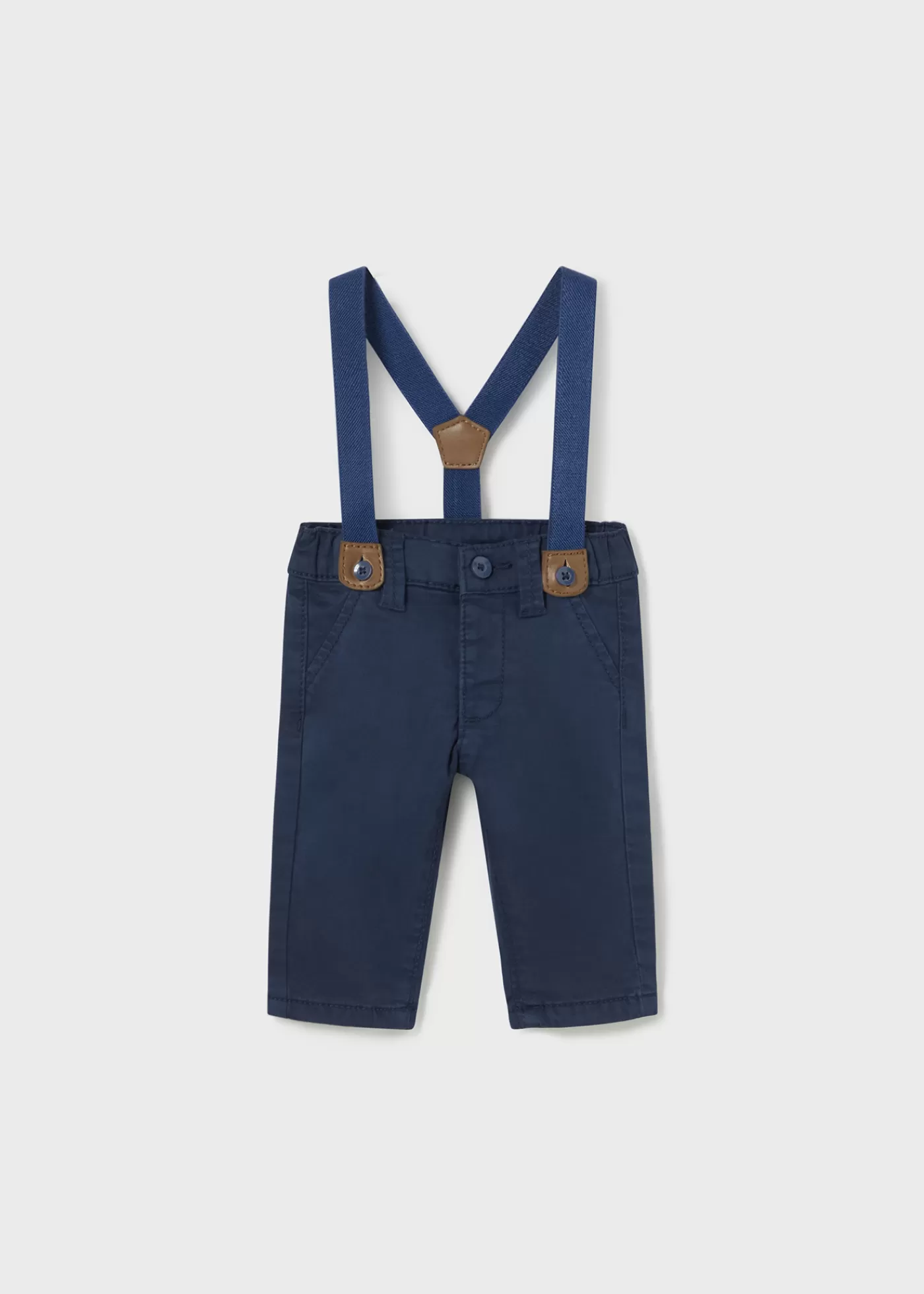 Mayoral Newborn Pants with Suspenders Blueberry Shop