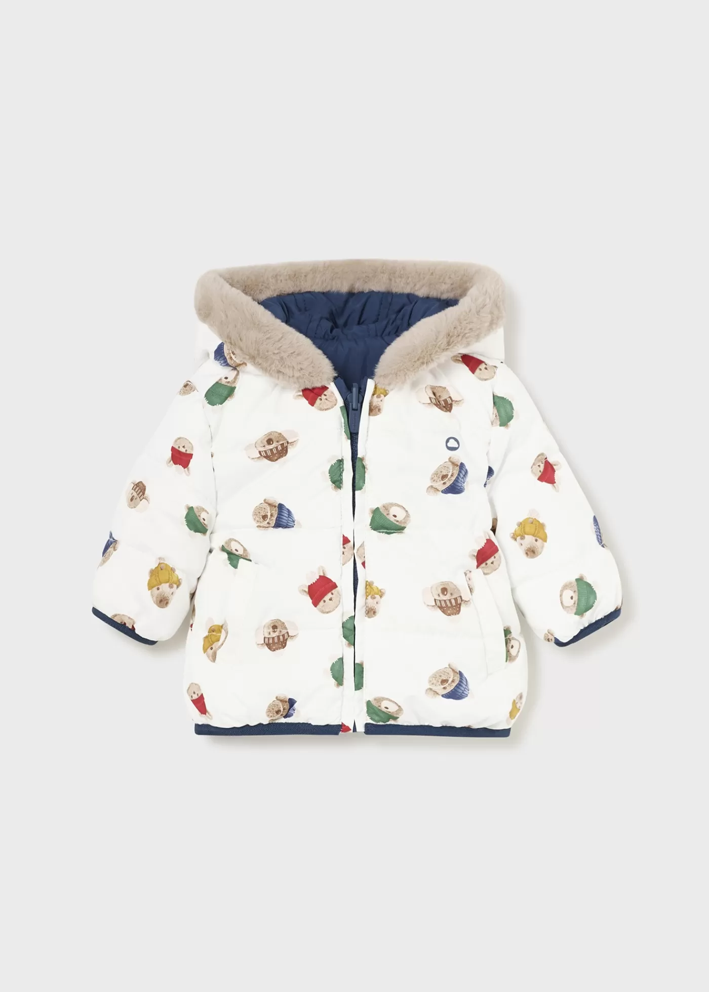 Mayoral Newborn Reversible Jacket Ink Clearance