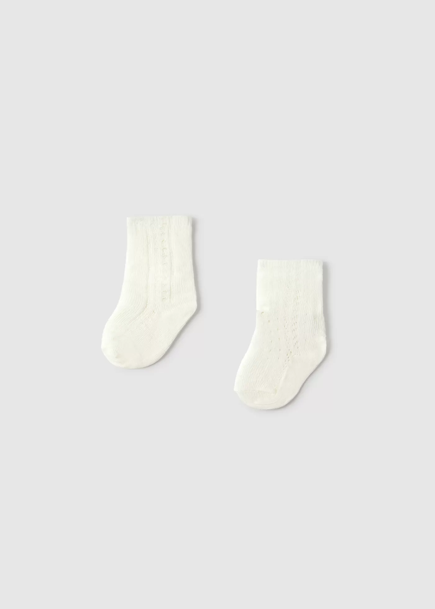 Mayoral Newborn Set of 2 Socks Offwhite Sale